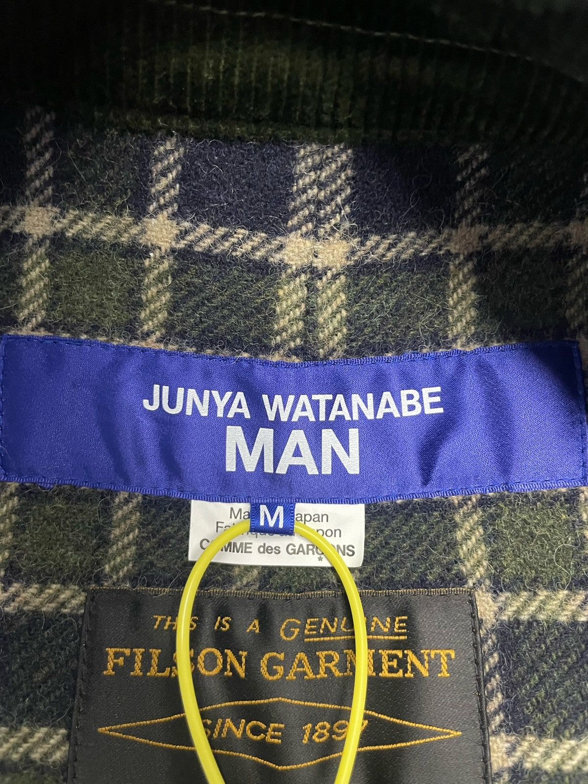 Junya Watanabe Junya Watanabe x Filson Check AW25 Wool Patch Pockets Jacket Size US M / EU 48-50 / 2 - 11 Thumbnail