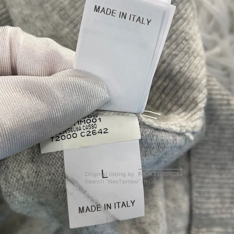 Brunello Cucinelli Brunello Cucinelli Beaded Cashmere Sweater Size L / US 10 / IT 46 - 6 Thumbnail