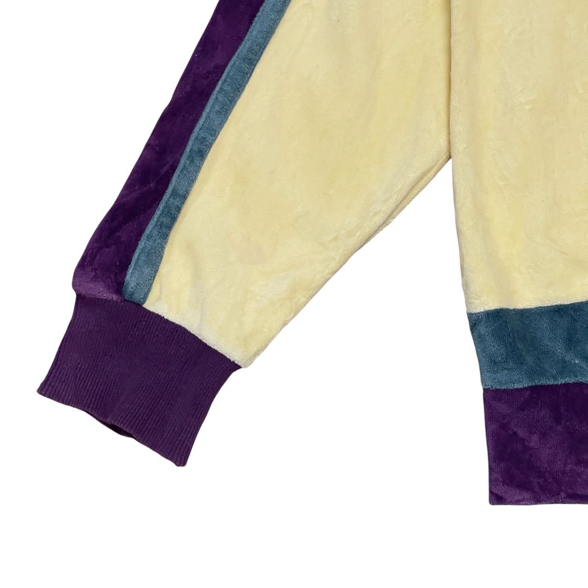 Japanese Brand Vintage 90’s Betty’s Blue Shinji Abe Velour Track Jacket Size US S / EU 44-46 / 1 - 18 Thumbnail