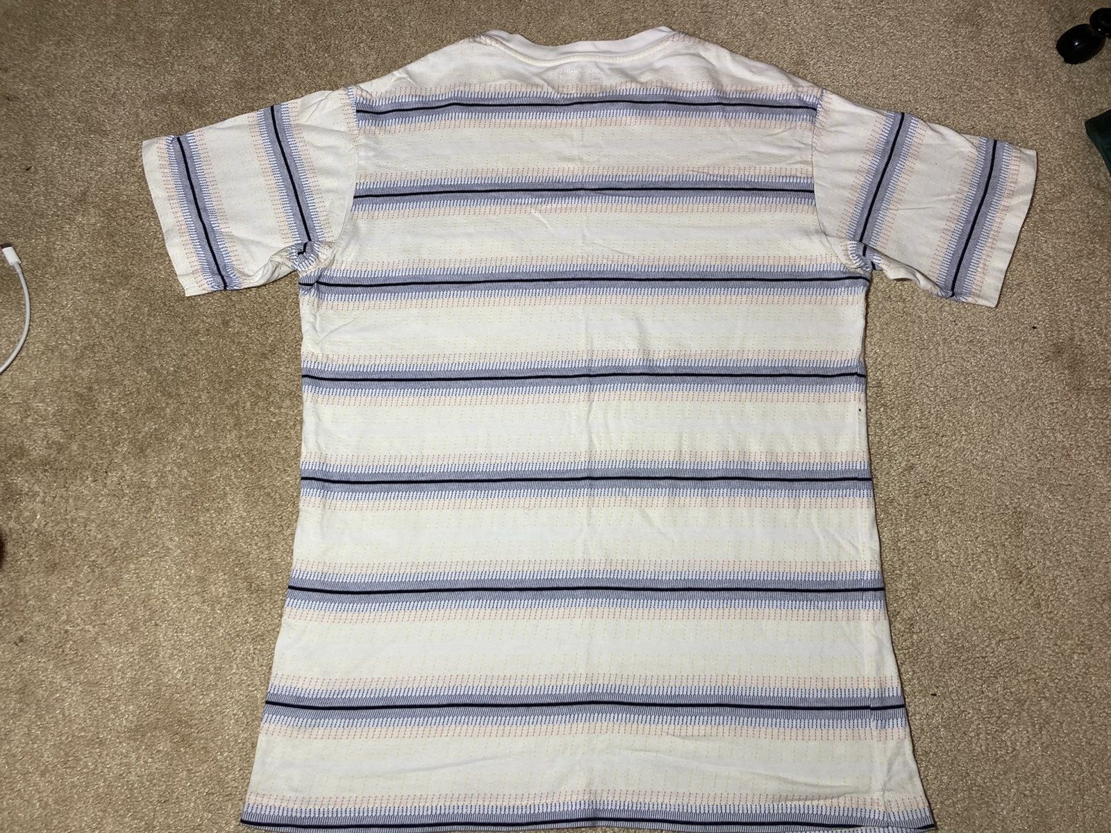 Supreme 2005 Supreme Striped Pocket Shirt Medium Vintage 2000s Black Size US M / EU 48-50 / 2 - 8 Thumbnail