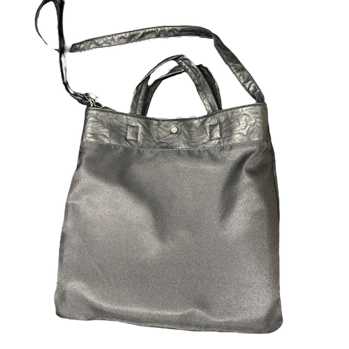 CABANE de ZUCCa 328 00s Cabane de zucca black 2way wrinkled faux leather bag Size ONE SIZE - 19 Thumbnail