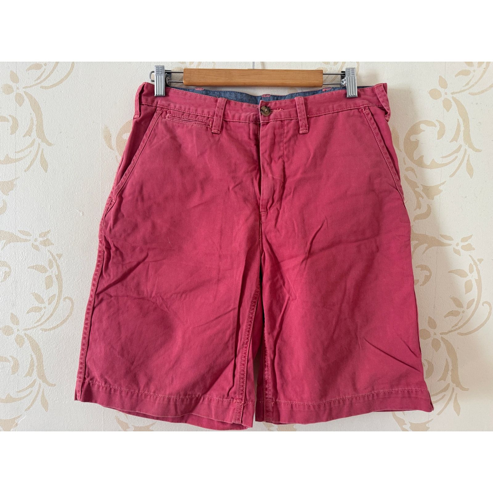 Polo Ralph Lauren Polo Ralph Lauren Relaxed Fit Red Shorts - 30" x 9.5" Size US 30 / EU 46 - 1 Thumbnail
