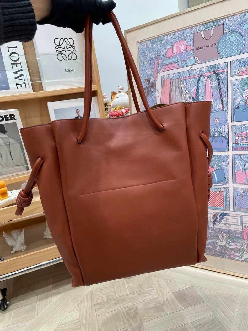 Loewe loewe Caramel coloured cowhide tote bag 2503-Nextarrow Size ONE SIZE - 2 Thumbnail