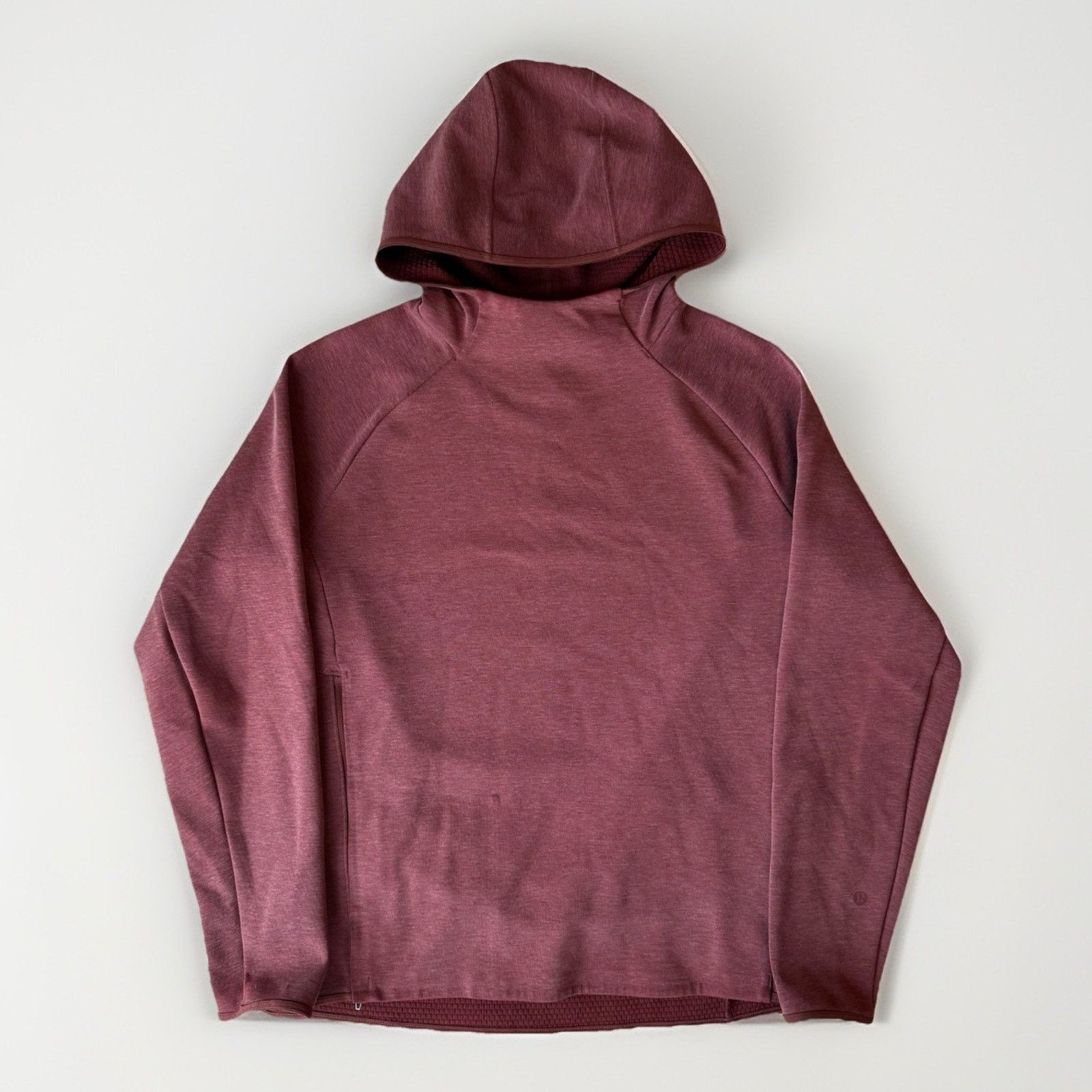 Lululemon Lululemon Gridliner Fleece Hoodie Rust Red Pullover Workout Size US M / EU 48-50 / 2 - 1 Thumbnail