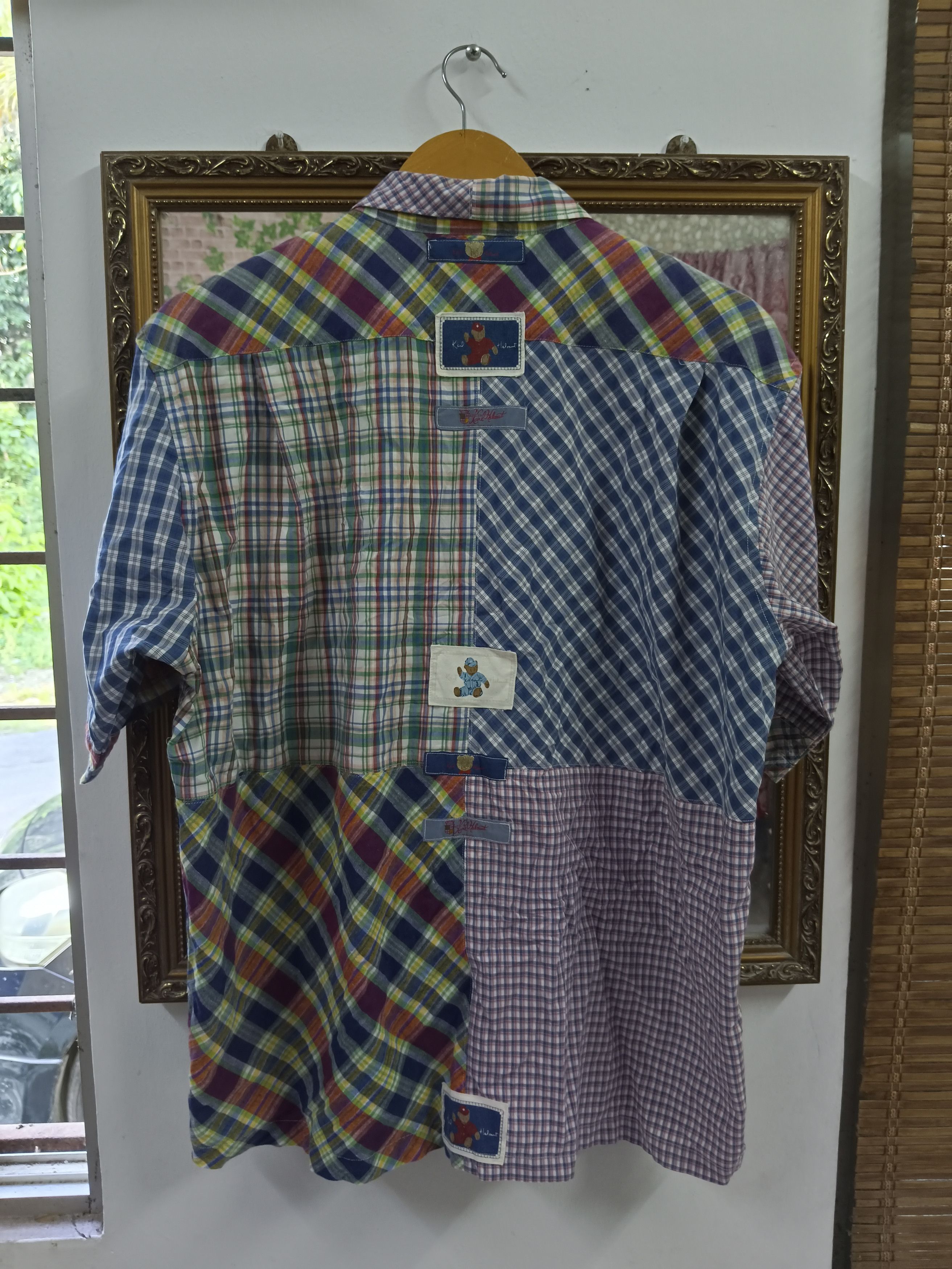 Karl Helmut KARL HELMUT PATCWORK BUTTON UP Size US L / EU 52-54 / 3 - 2 Thumbnail