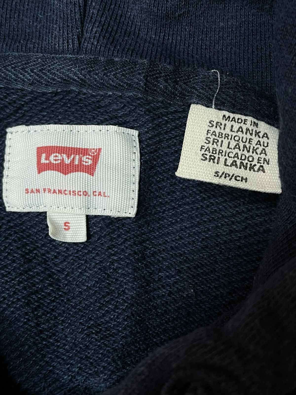 Levi's Levis Hoodie Big Logo Spellout y2k Size US S / EU 44-46 / 1 - 6 Thumbnail