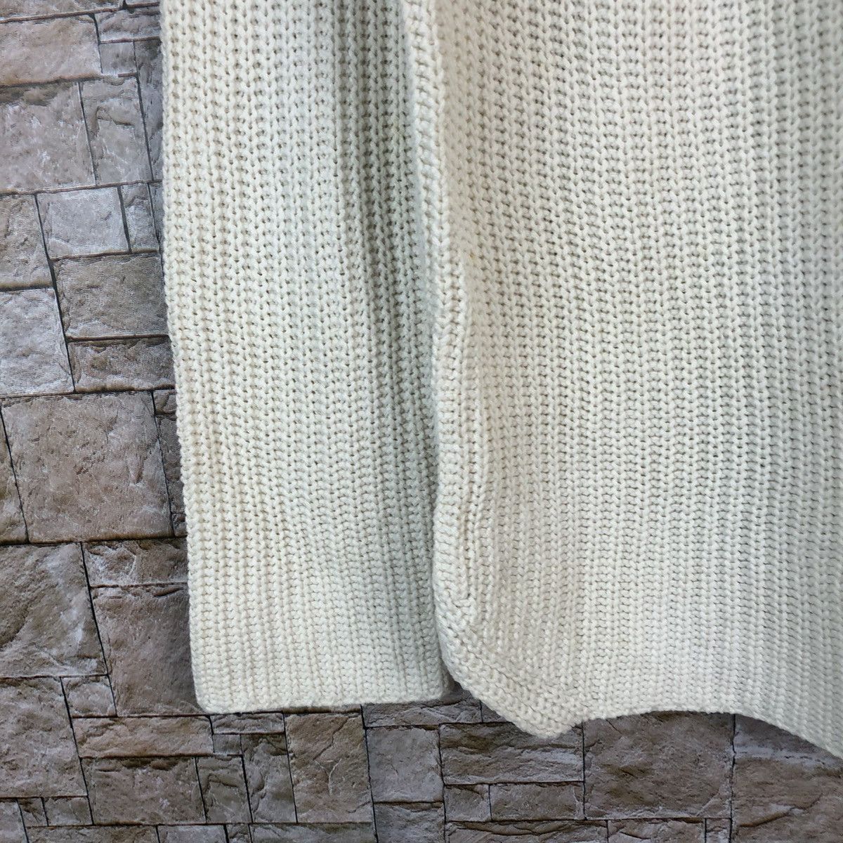 Beams Plus × Homespun Knitwear × Japanese Brand D Ming Beams White Knitwear #A1084 Size US M / EU 48-50 / 2 - 7 Thumbnail