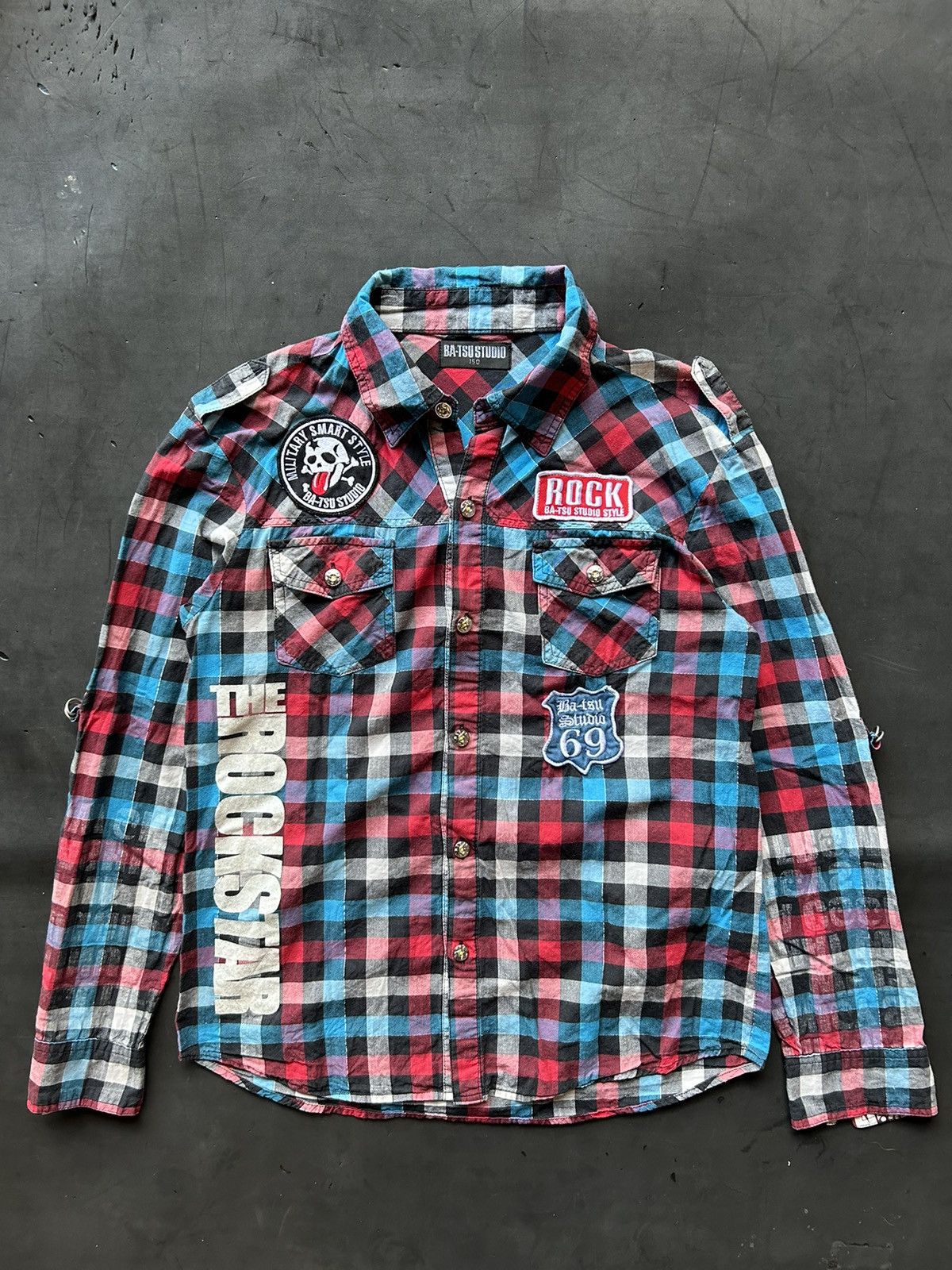 image of Archival Clothing x Beauty Beast Batsu Studio Seditionaries Long Sleeve in Rainbow (Size Medium)