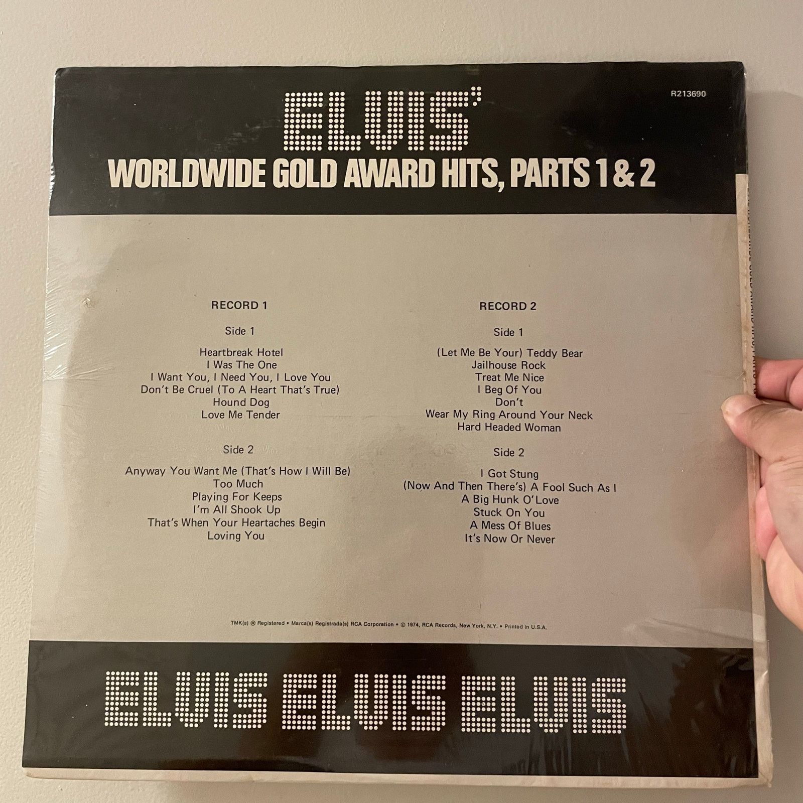 Other Elvis Presley - Worldwide Gold Award Hits 1&2 LP Sealed Size ONE SIZE - 2 Thumbnail