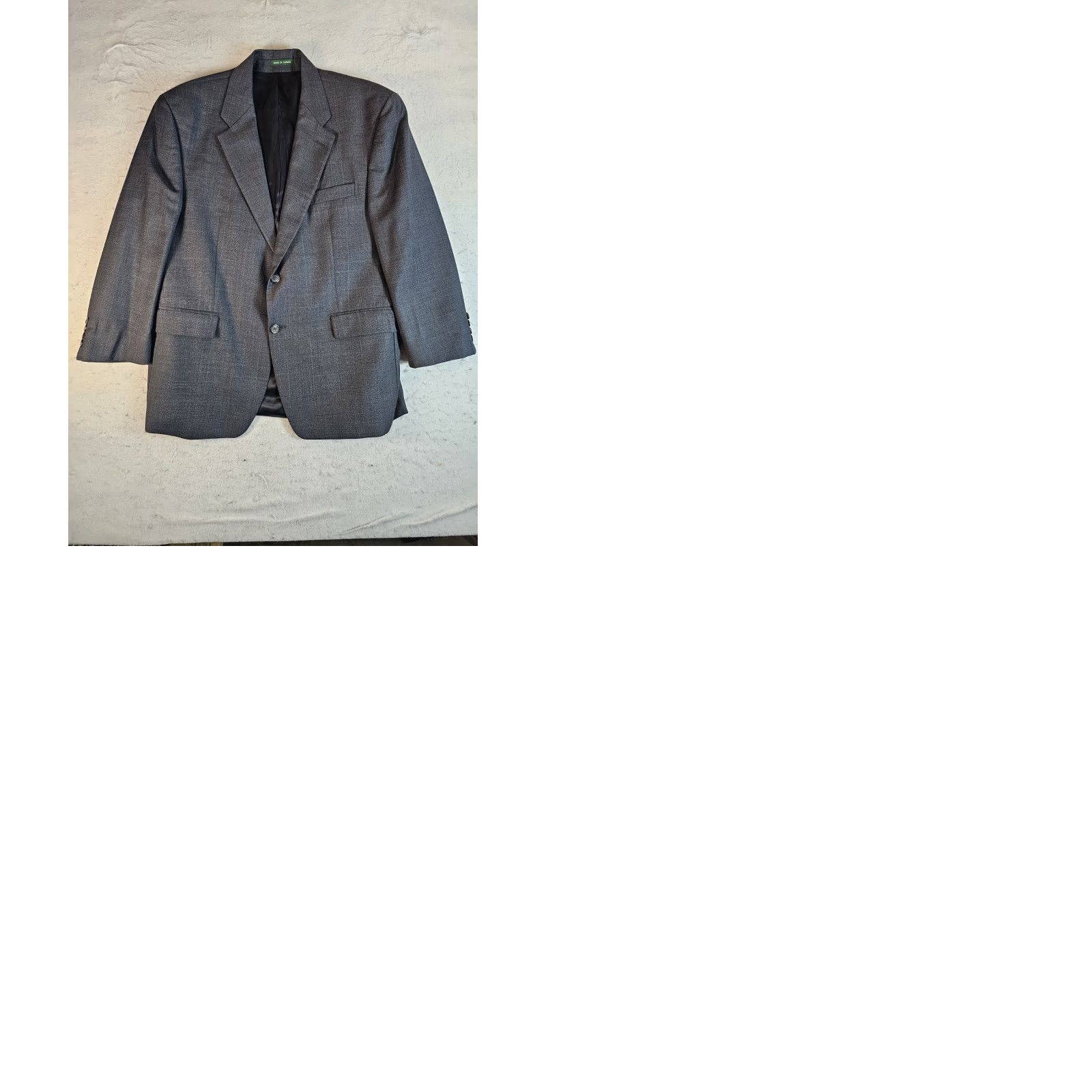 Ralph Lauren VINTAGE Lauren By RALPH LAUREN 2 Piece Suit Mens 44 Short 33x29 Grey Wool Classic 100% Wool Business Formal Party/Cocktail Travel Wedding Mens Size US 44 / EU 60 - 12 Thumbnail