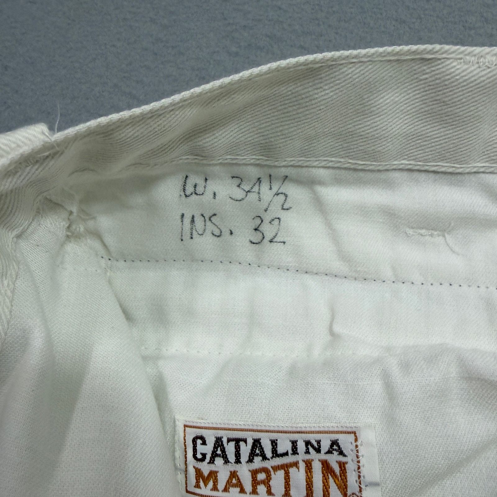 Vintage Vintage Catalina Martin Bell Bottom Painters Pants 34x31 Size US 34 / EU 50 - 7 Thumbnail
