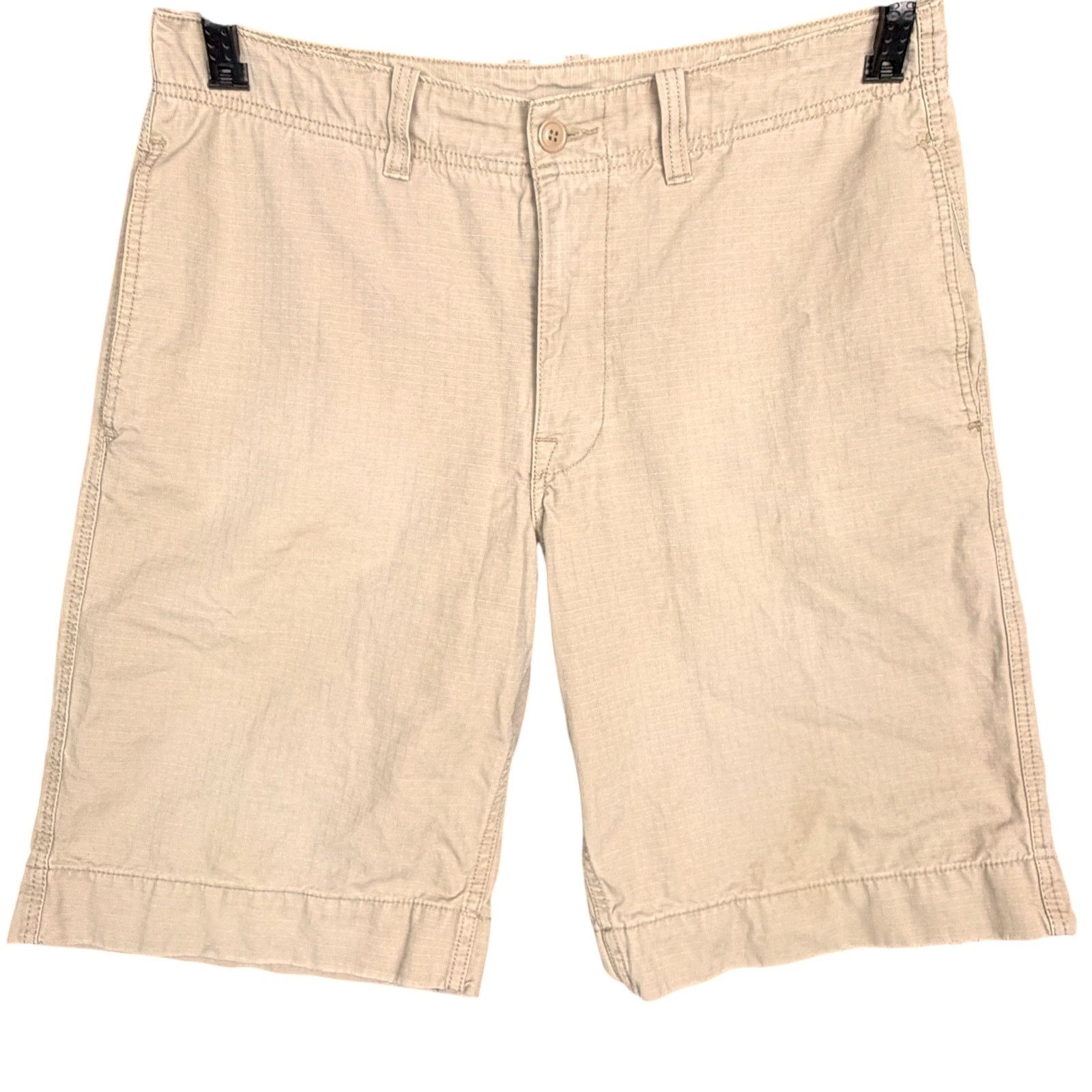 Lucky Brand Lucky Brand Men's Utility Shorts Khaki Size 36 10" Inseam Size US 36 / EU 52 - 1 Thumbnail