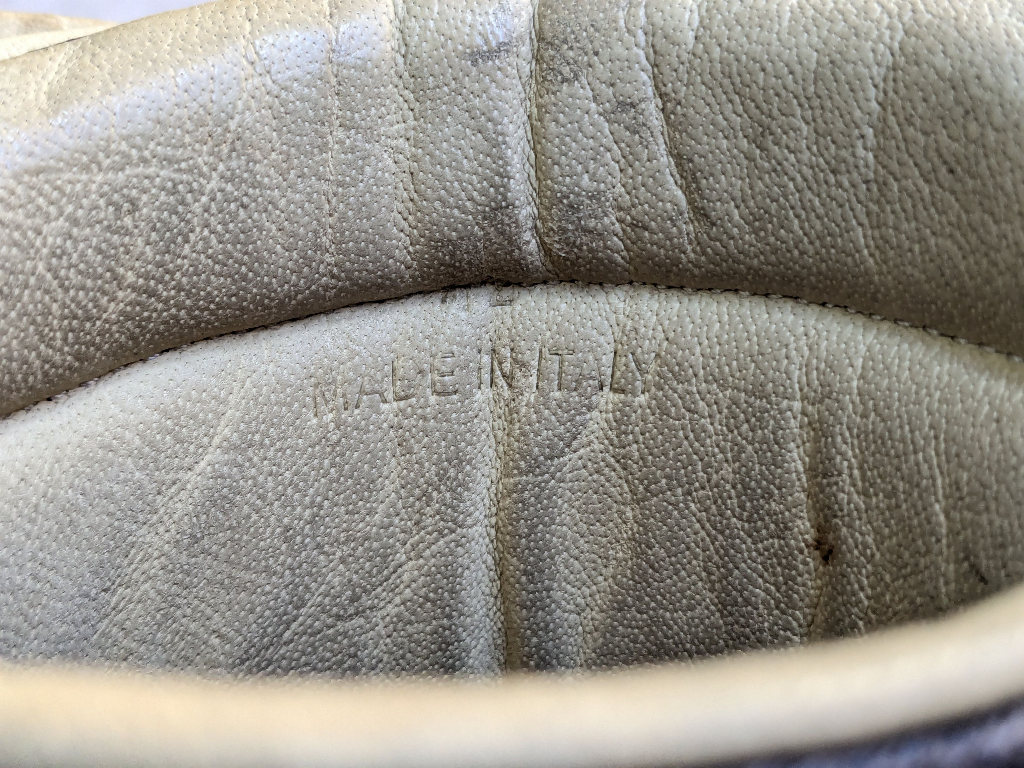 Maison Margiela Metalized Camel Leather Future High-Top Sneakers 9 42 Size US 9 / EU 42 - 7 Thumbnail