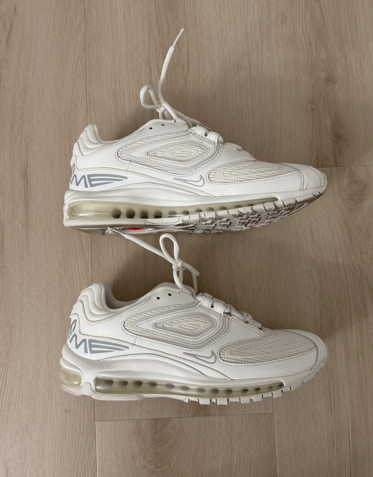 Nike × Supreme Supreme x Nike Air Max 98 TL White Size US 10 / EU 43 - 6 Thumbnail