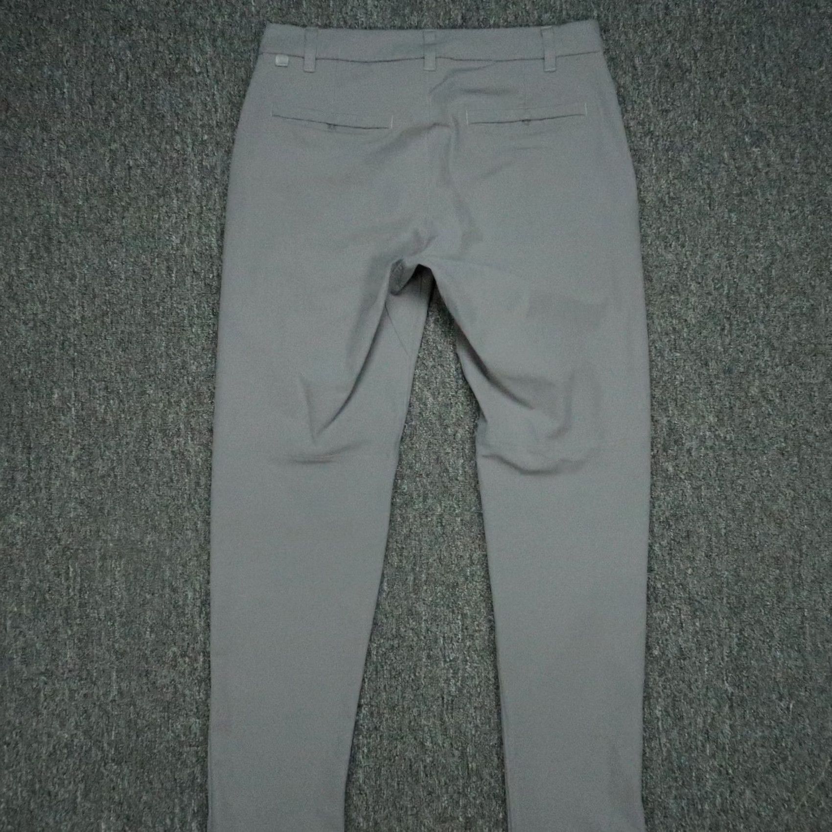 Lululemon Lululemon Pants Mens 32x31 Gray Commission Classic Warpstreme Zip Pocket Hat? Size US 32 / EU 48 - 5 Thumbnail