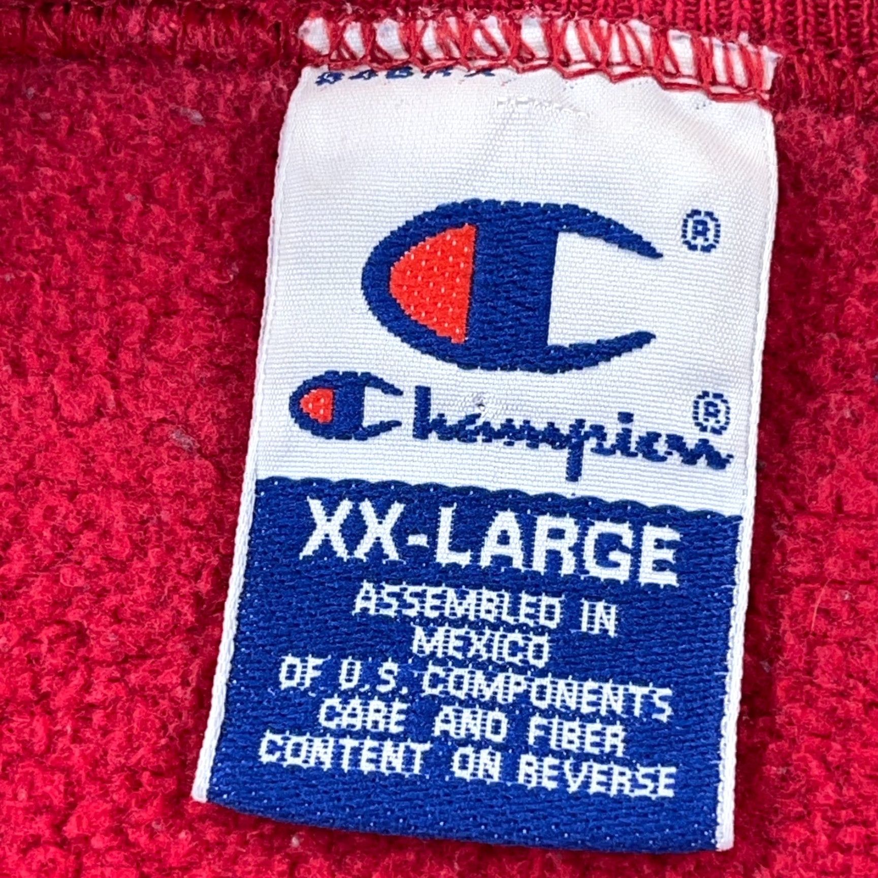 Champion Vintage Champion Sweatshirt Men XXL Red Crewneck Olympics Staff 1996 90s Faded Size US XXL / EU 58 / 5 - 2 Thumbnail