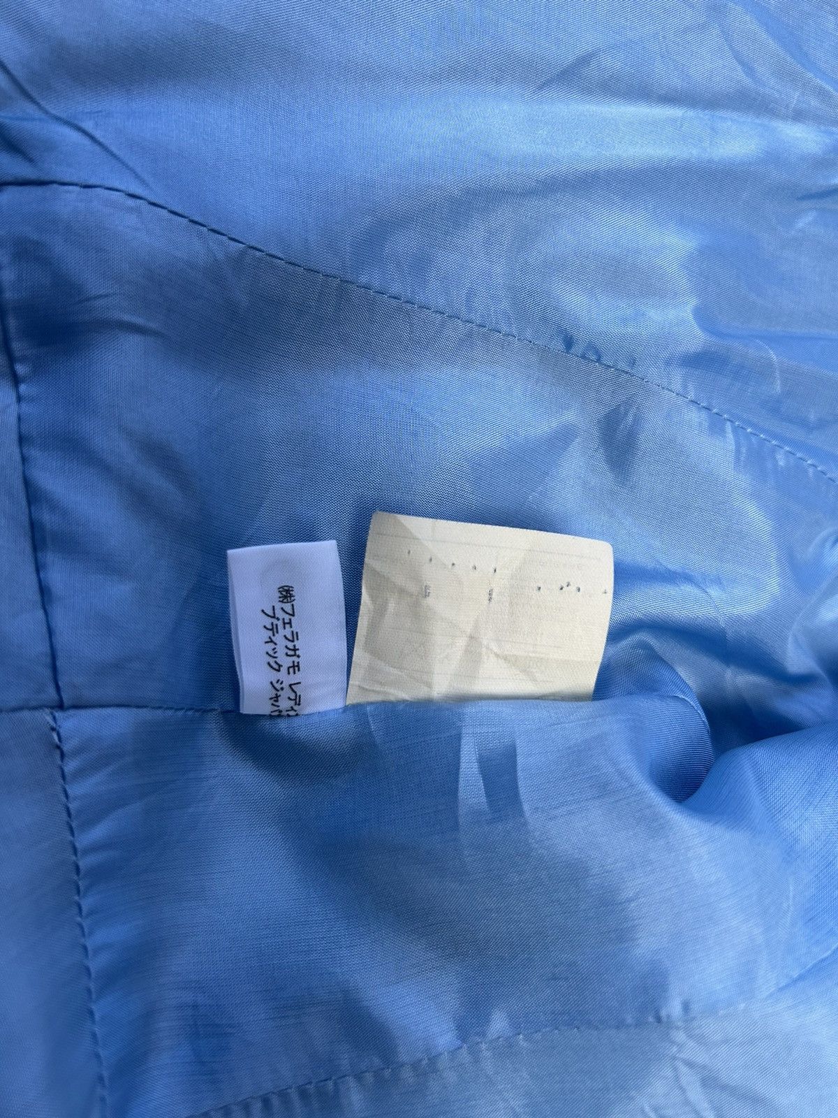 Designer × Salvatore Ferragamo SALVATORE FERRAGAMO LIGHT BLUE BLAZER Size S / US 4 / IT 40 - 6 Thumbnail