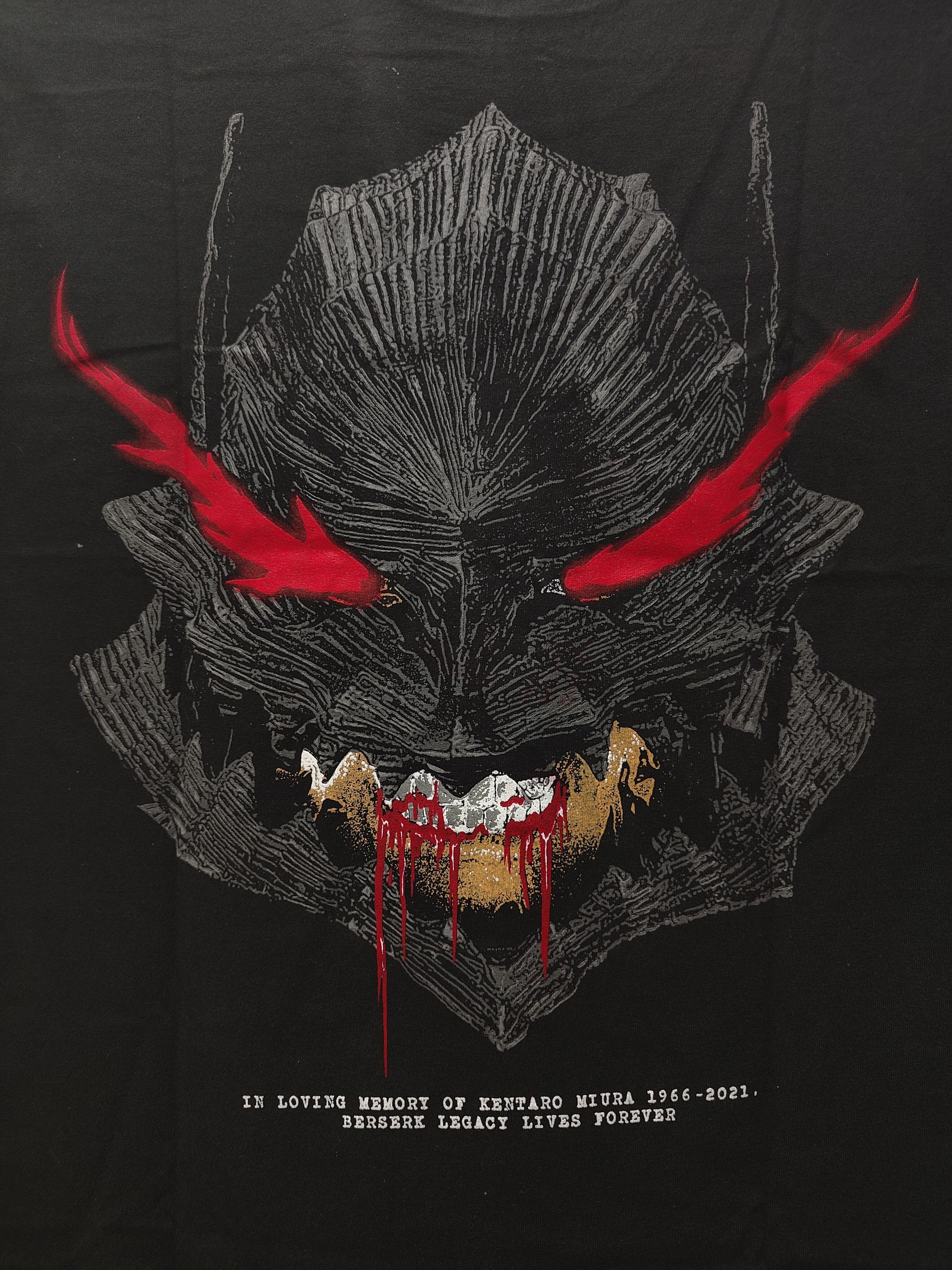 Anime Berserk Guts Dragon Lair T-shirt Size US XL / EU 56 / 4 - 7 Thumbnail