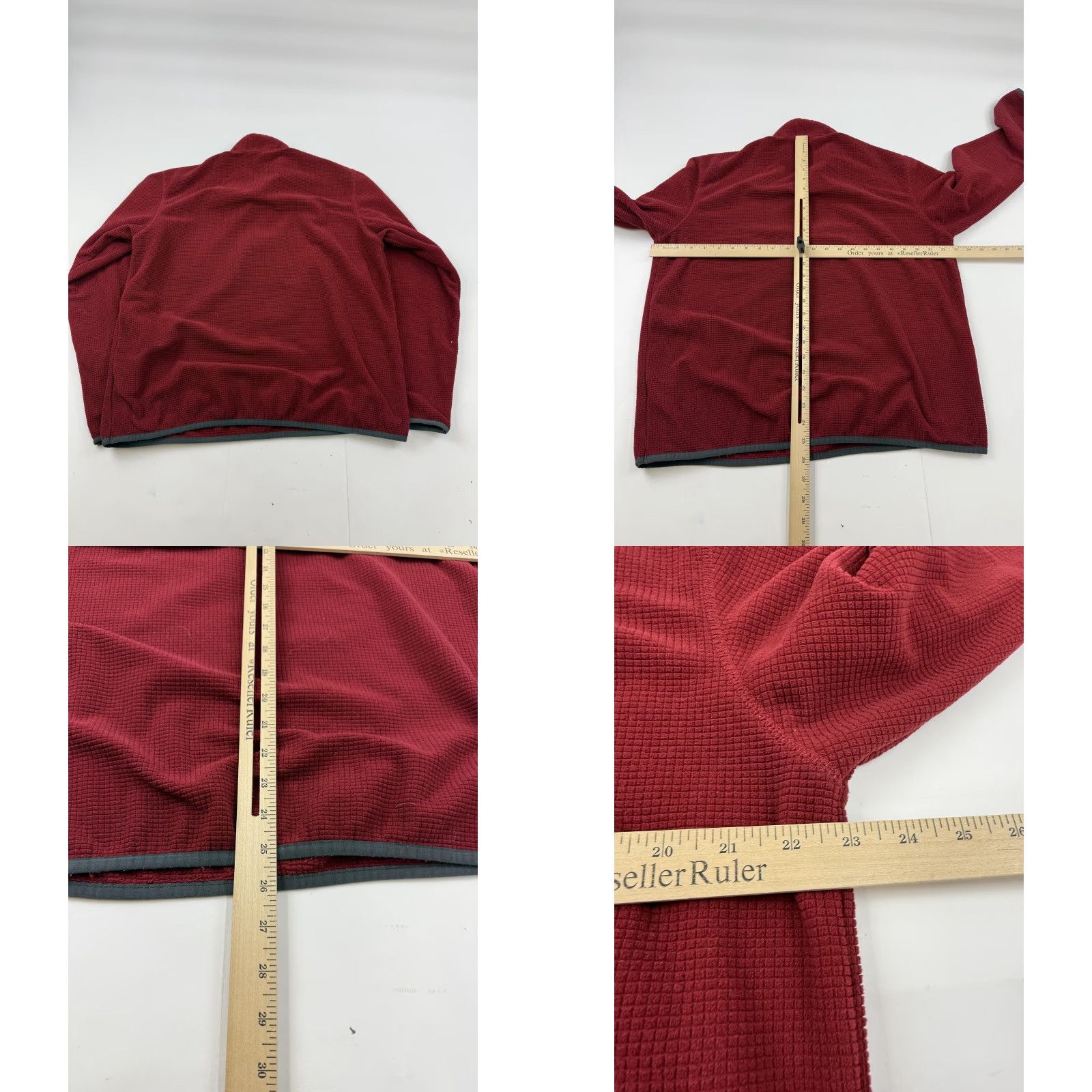 Eddie Bauer Eddie Bauer Pullover Mens Large Red 1/4 Zip Fleece Sweater Hiking Outdoor Top Size US L / EU 52-54 / 3 - 8 Thumbnail