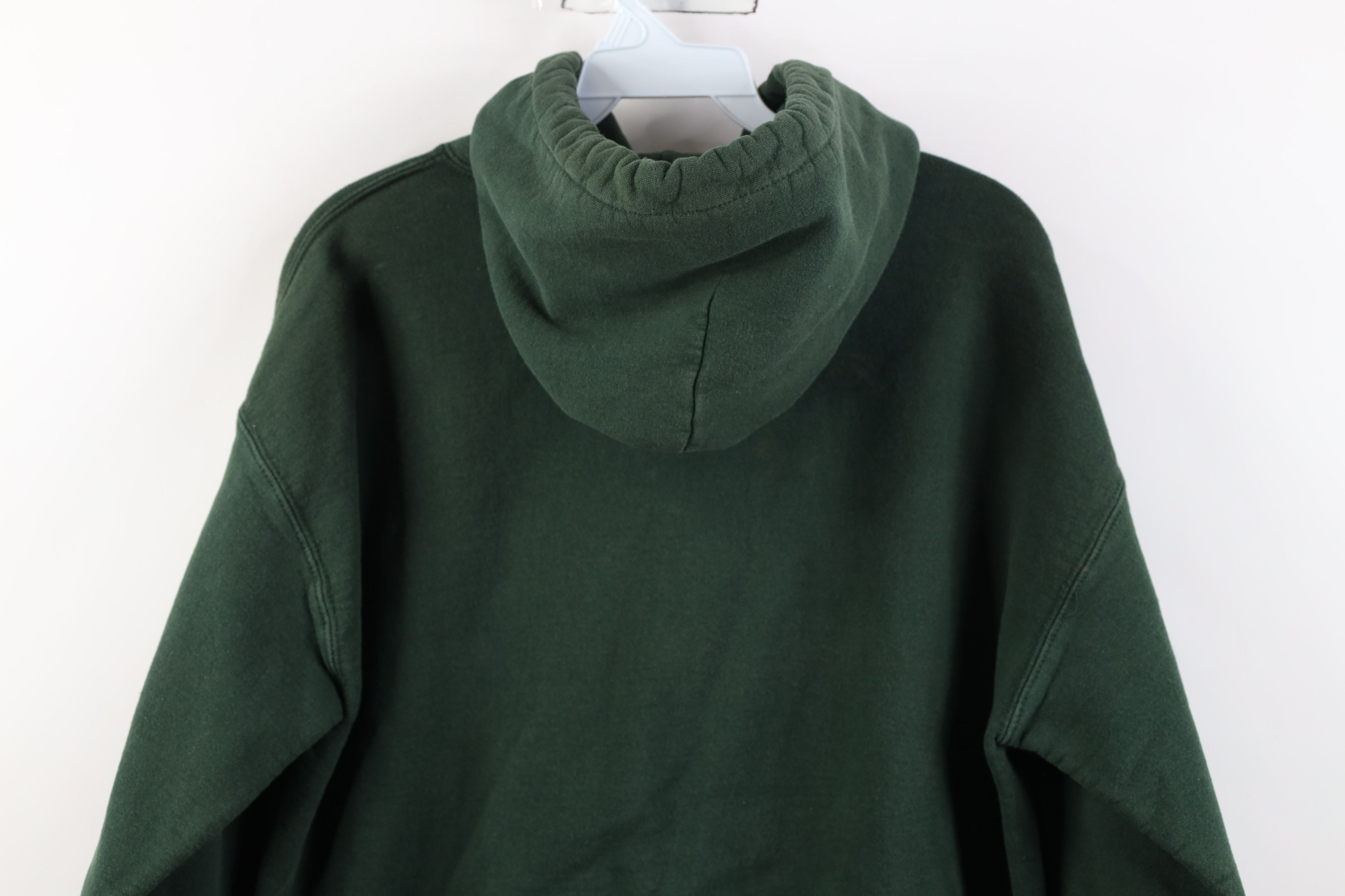 Vintage Vintage Y2K Streetwear Blank Heavyweight Hoodie Sweatshirt Size US M / EU 48-50 / 2 - 11 Thumbnail