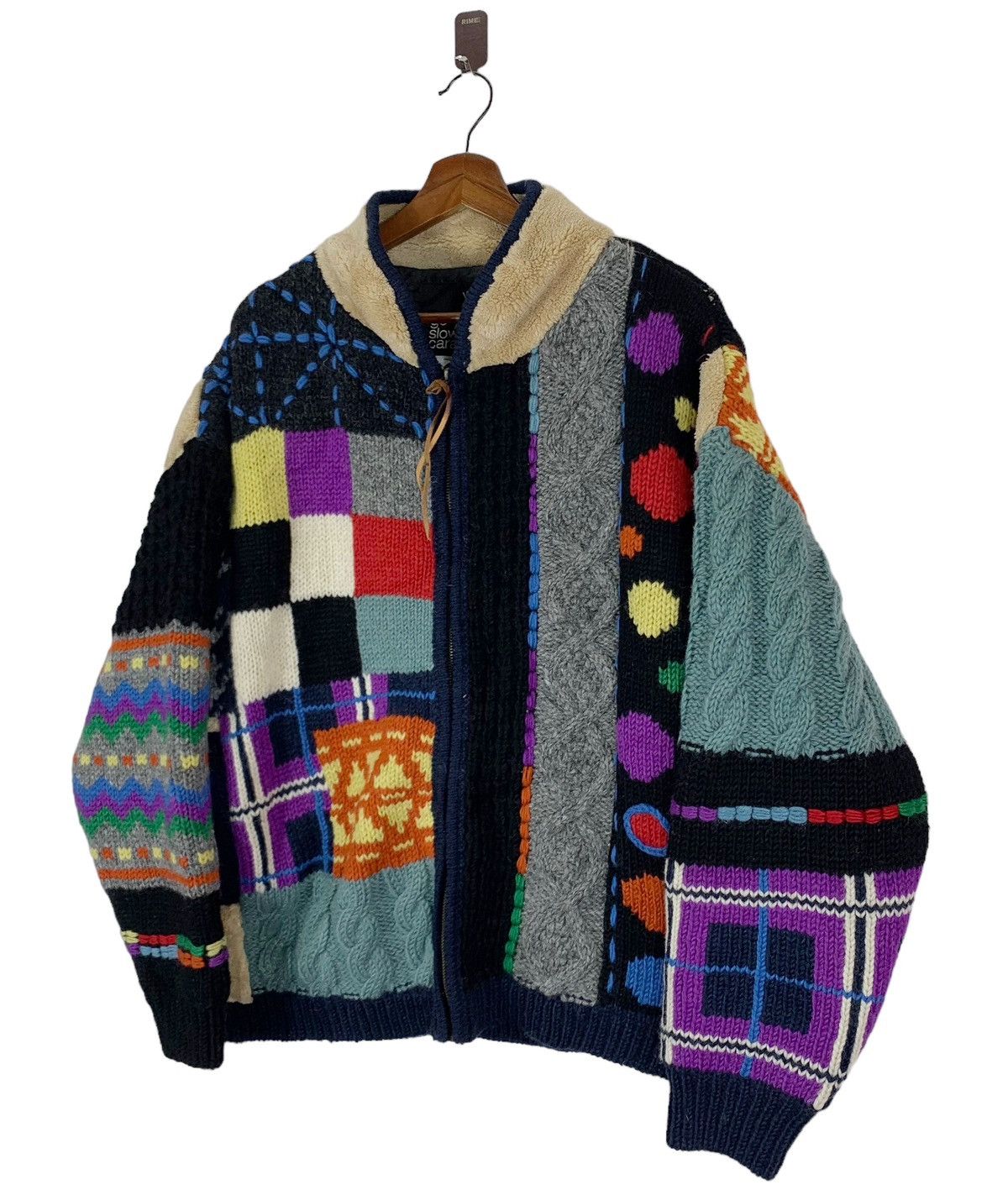 Coogi × go slow caravan GO SLOW CARAVAN STYLE COOGI KNITTED JACKET Size US L / EU 52-54 / 3 - 3 Thumbnail