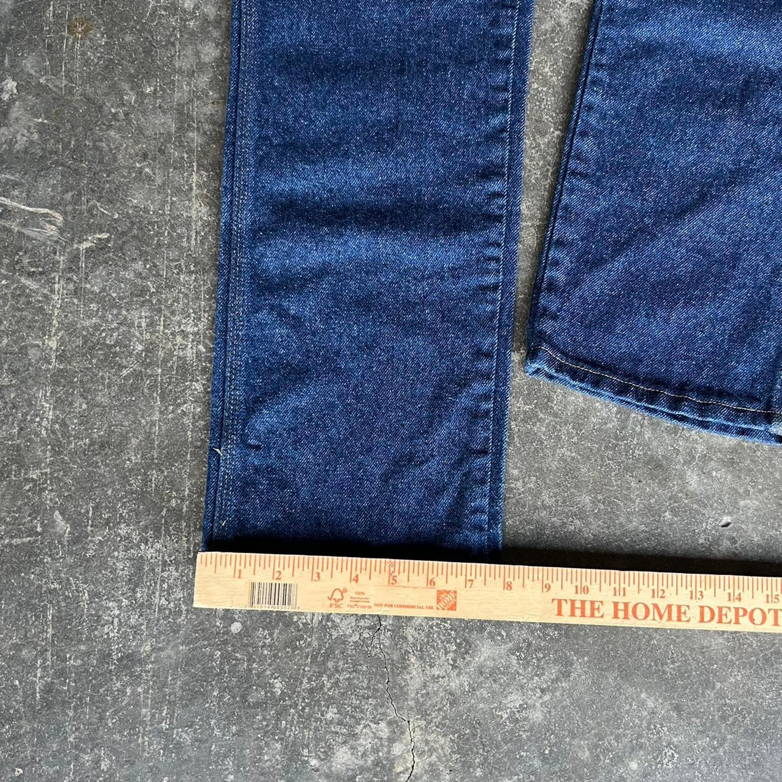 Wrangler Vintage wrangler blue jeans USA made Size US 30 / EU 46 - 8 Thumbnail