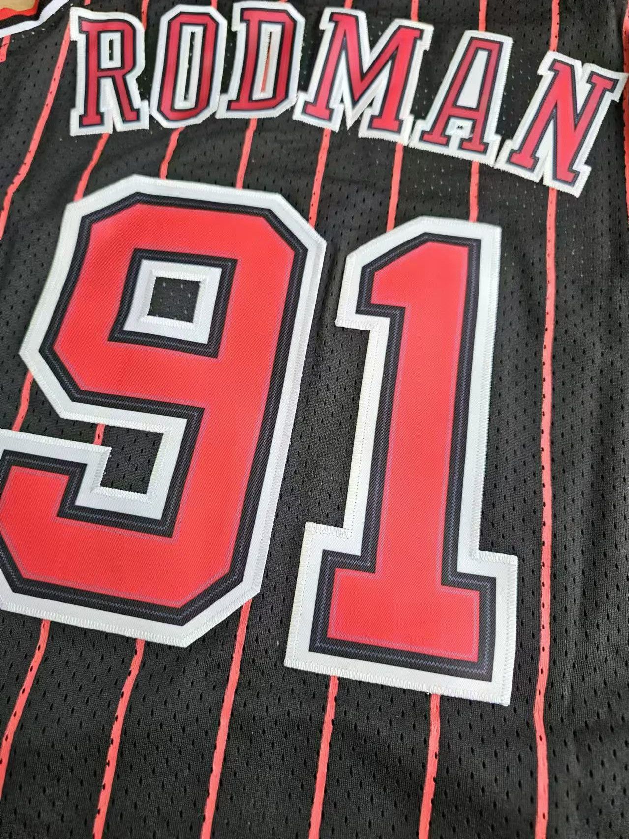NBA Chicago Bulls #91 Dennis Rodman Jersey Size US M / EU 48-50 / 2 - 3 Thumbnail