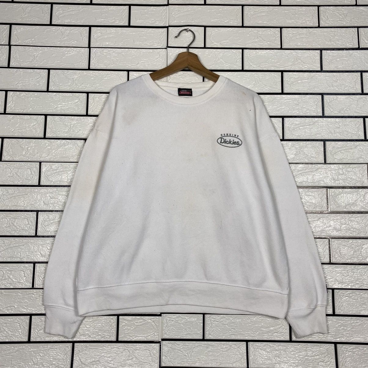 Japanese Brand 📌Vintage Chore Sweatshirt Genuine Dickies Big Logo Size US L / EU 52-54 / 3 - 2 Thumbnail