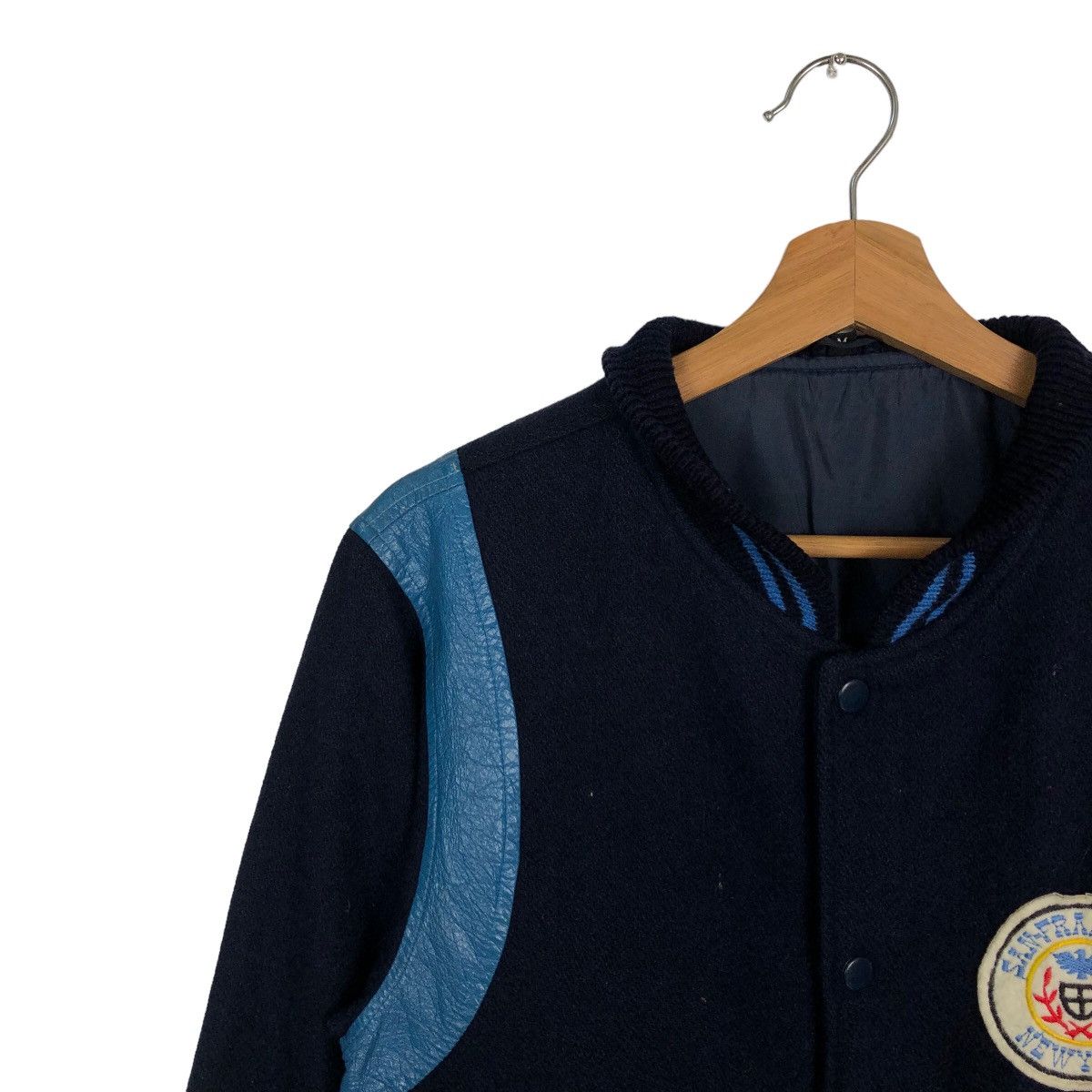 Japanese Brand VINTAGE VARSITY JACKET SAN FRANCISCO NEWYORK BIG LOGO Size US M / EU 48-50 / 2 - 6 Thumbnail