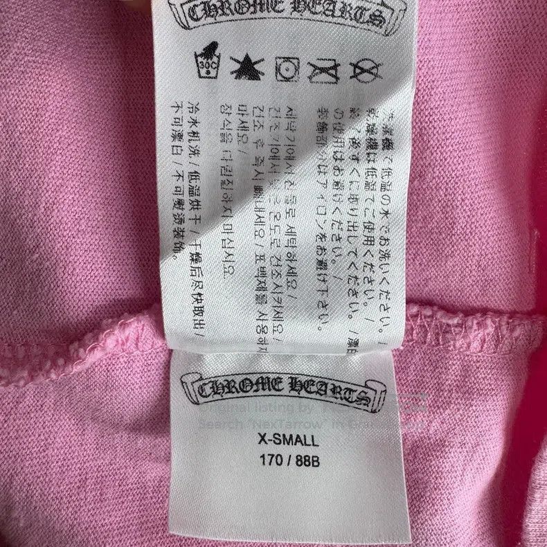 Chrome Hearts CHROME HEARTS Size XS Pink printed pocket sweater Size US XS / EU 42 / 0 - 4 Thumbnail