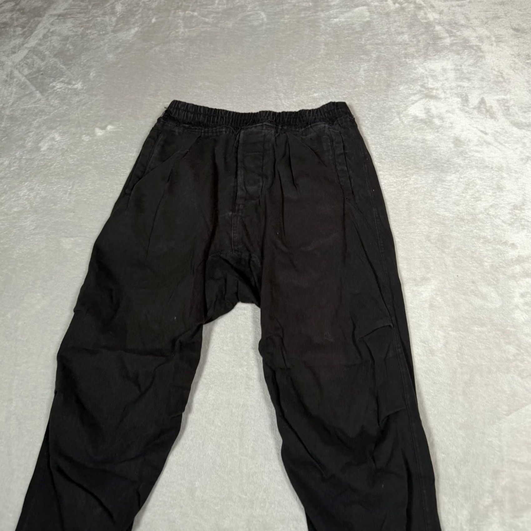 R13 R13 Womens Extra Small Black Harem Sweatpants Crop Joggers Grunge Casual Size 26" / US 2 / IT 38 - 3 Thumbnail