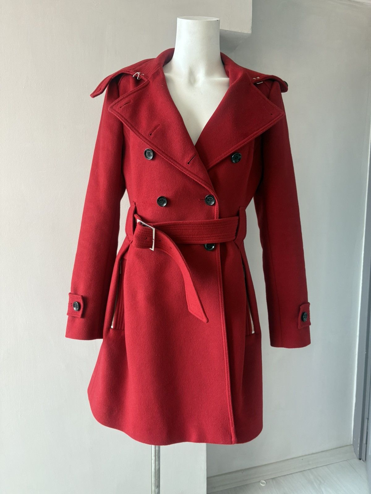 Karen Millen Karen Millen wool coat Size L / US 10 / IT 46 - 9 Thumbnail
