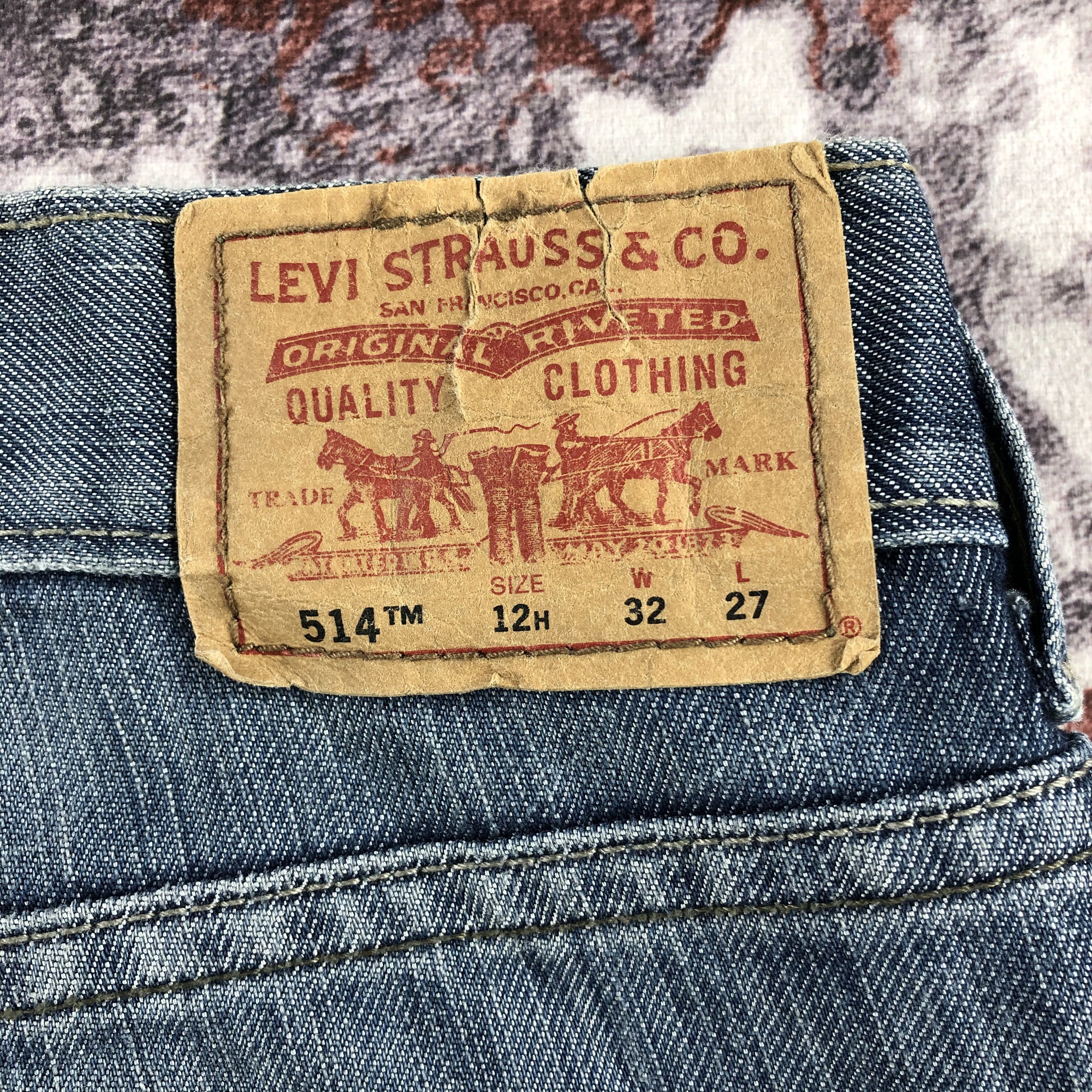 Levi's × Vintage Vintage Levis 514 Earth Tone Jeans-JM2231 Size US 33 - 6 Thumbnail