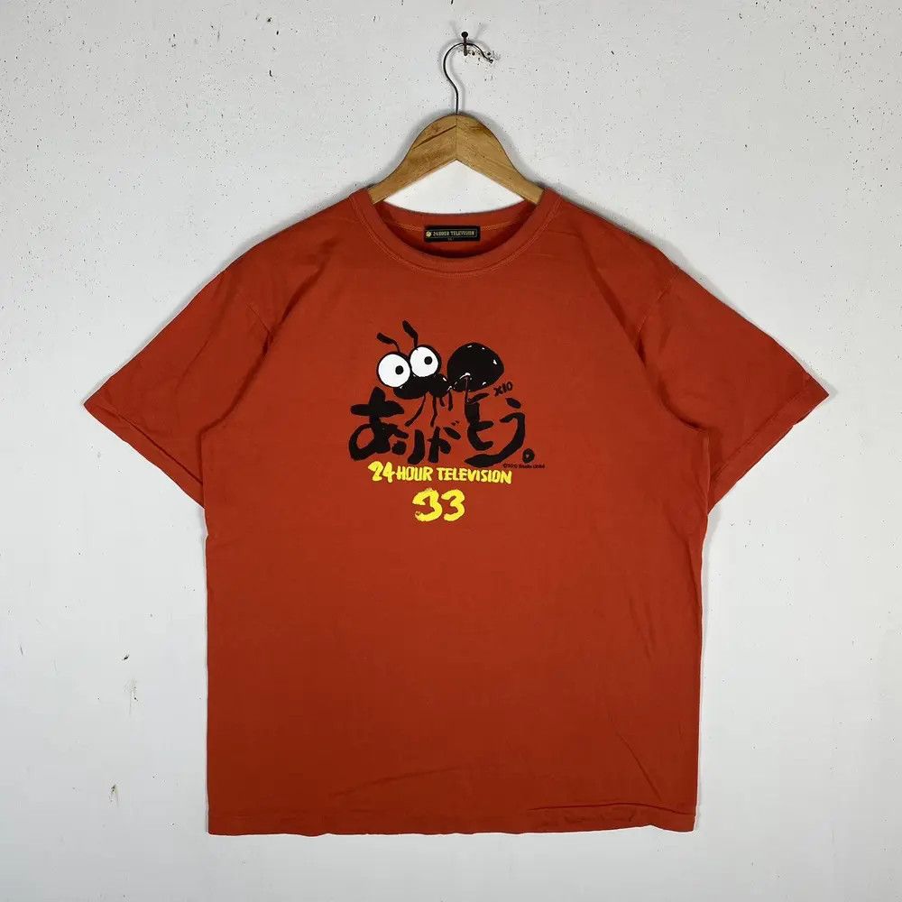 Japanese Brand Vintage 24 HOUR TELEVISION STUDIO GHIBLI Anime Graphic Tee Size US L / EU 52-54 / 3 - 2 Thumbnail