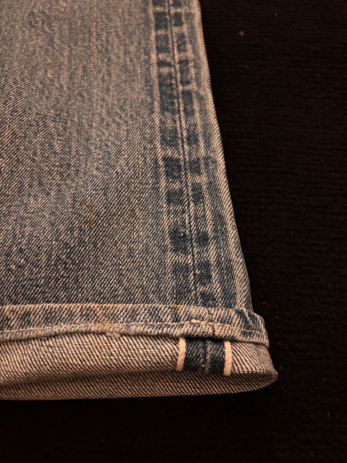 Levi's Vintage Levis selvedge Redline button 6 Size US 29 - 4 Thumbnail