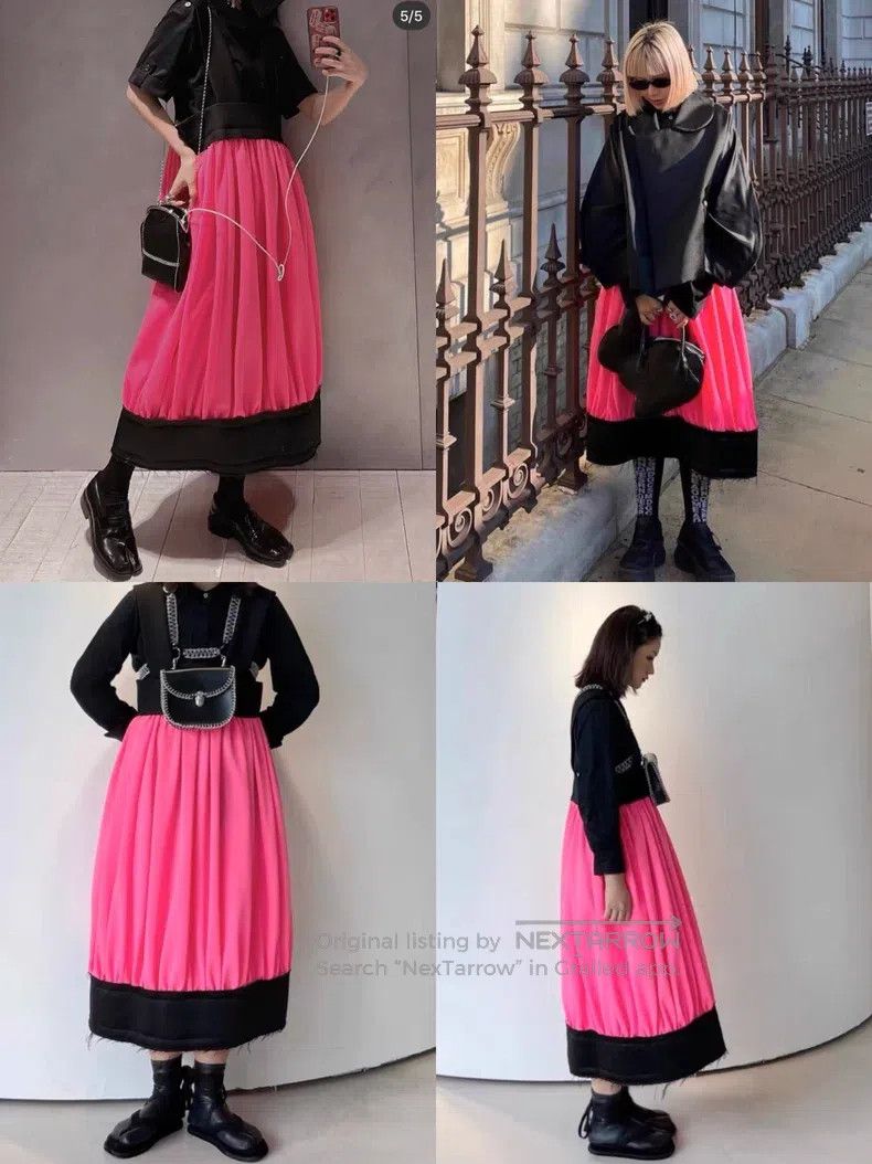 Comme des Garcons Comme Des Garcons Patchwork Color-Blocked Lantern Shoulder Size XS / US 0-2 / IT 36-38 - 9 Thumbnail