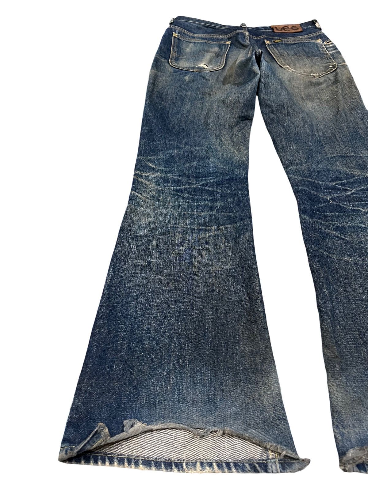 Lee Vintage Lee Rider Flare Bell Bottom Made in Nippon Denim Size US 31 - 9 Thumbnail