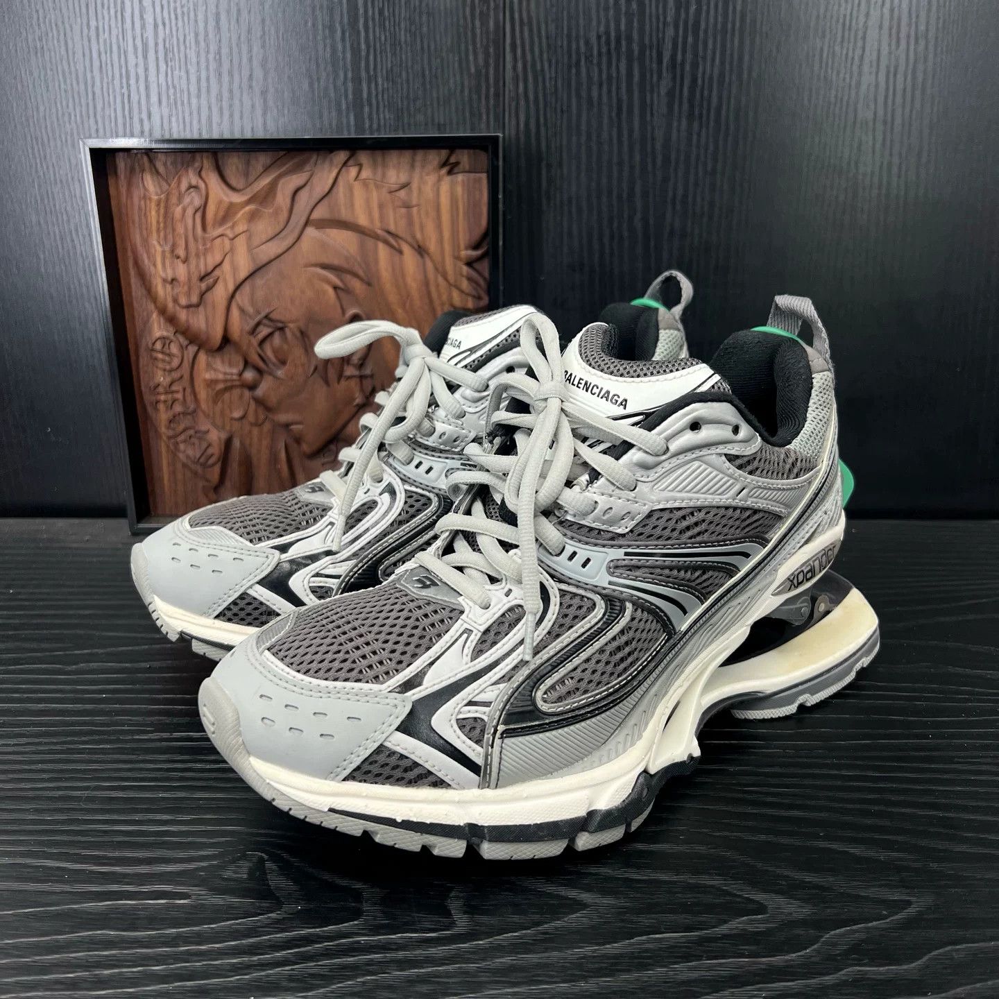 Balenciaga Balenciaga X-Pander Gray Sneakers Used Size US 5 / EU 37 - 1 Thumbnail