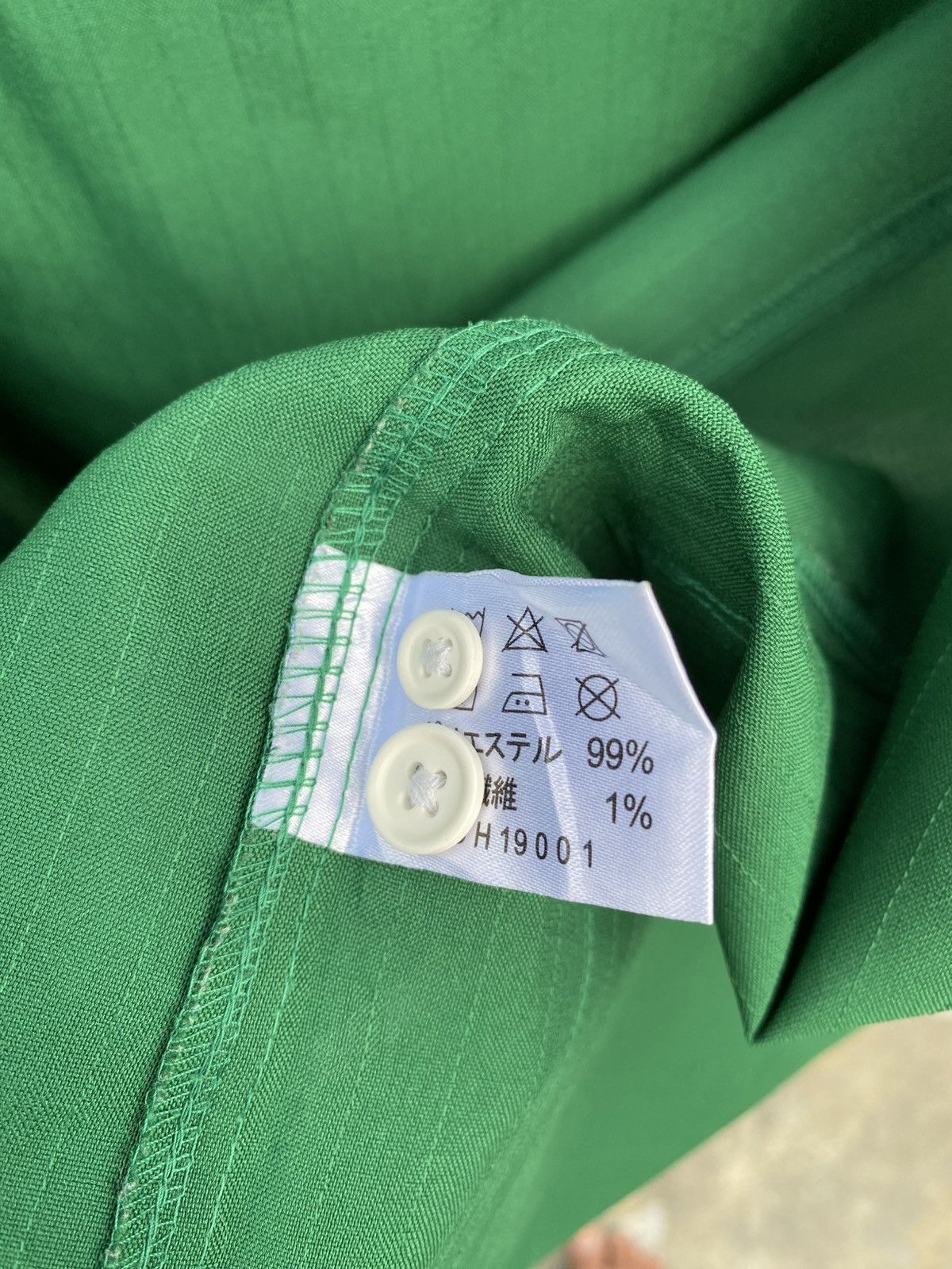 Japanese Brand Vintage 7-eleven woven spellout long sleeve shirt uniform Size US L / EU 52-54 / 3 - 8 Thumbnail