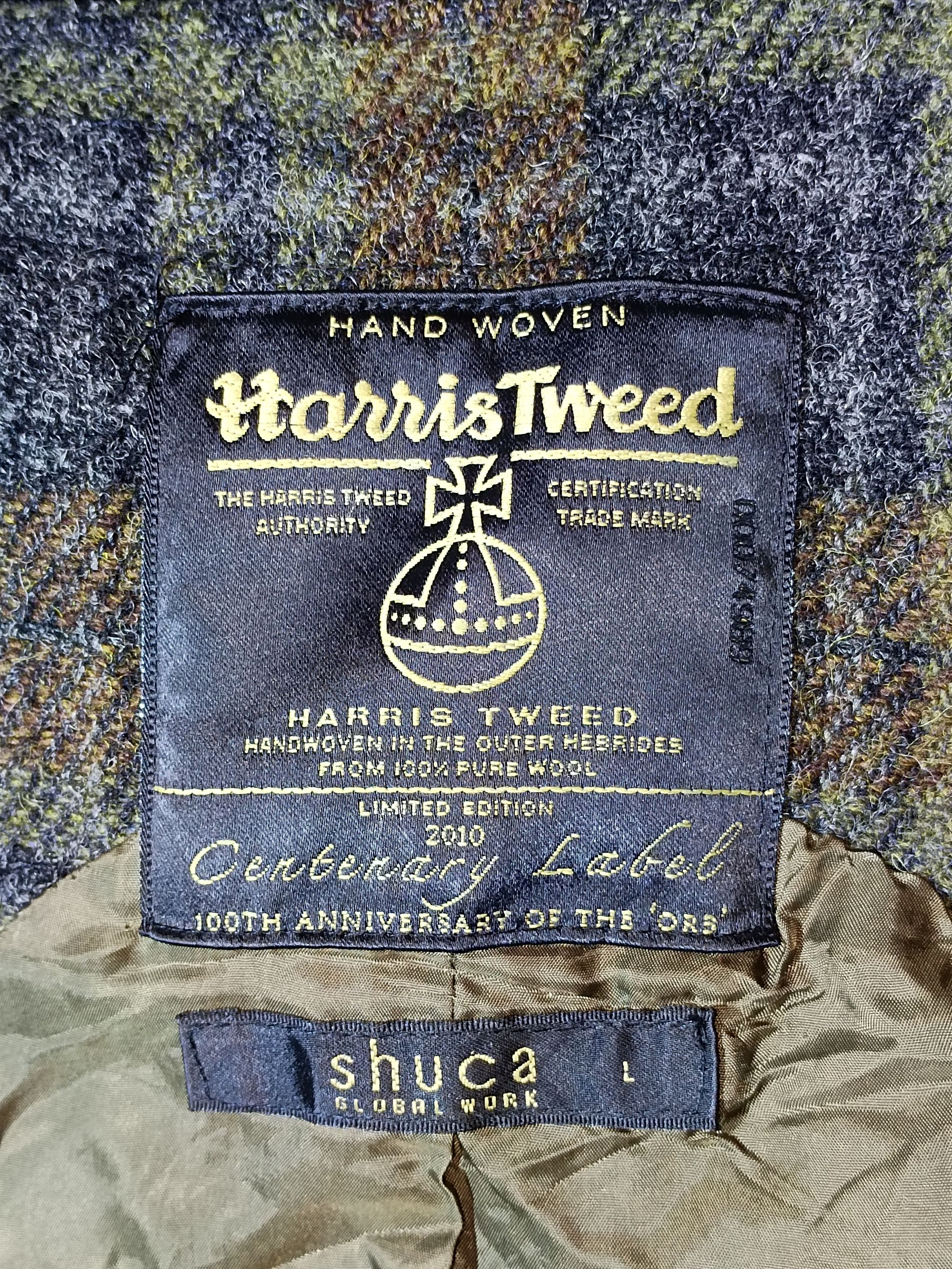 Harris Tweed × Vintage Harris Tweed Limited Edition 100TH Anniversary Vest Jacket Size US L / EU 52-54 / 3 - 8 Thumbnail
