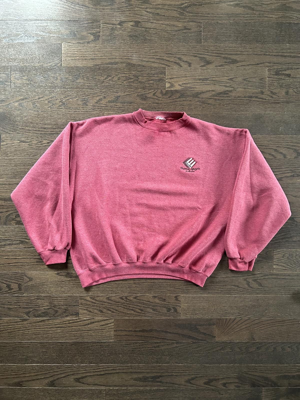 Other red "corporate lifestyles in action" crewneck Size US M / EU 48-50 / 2 - 1 Thumbnail