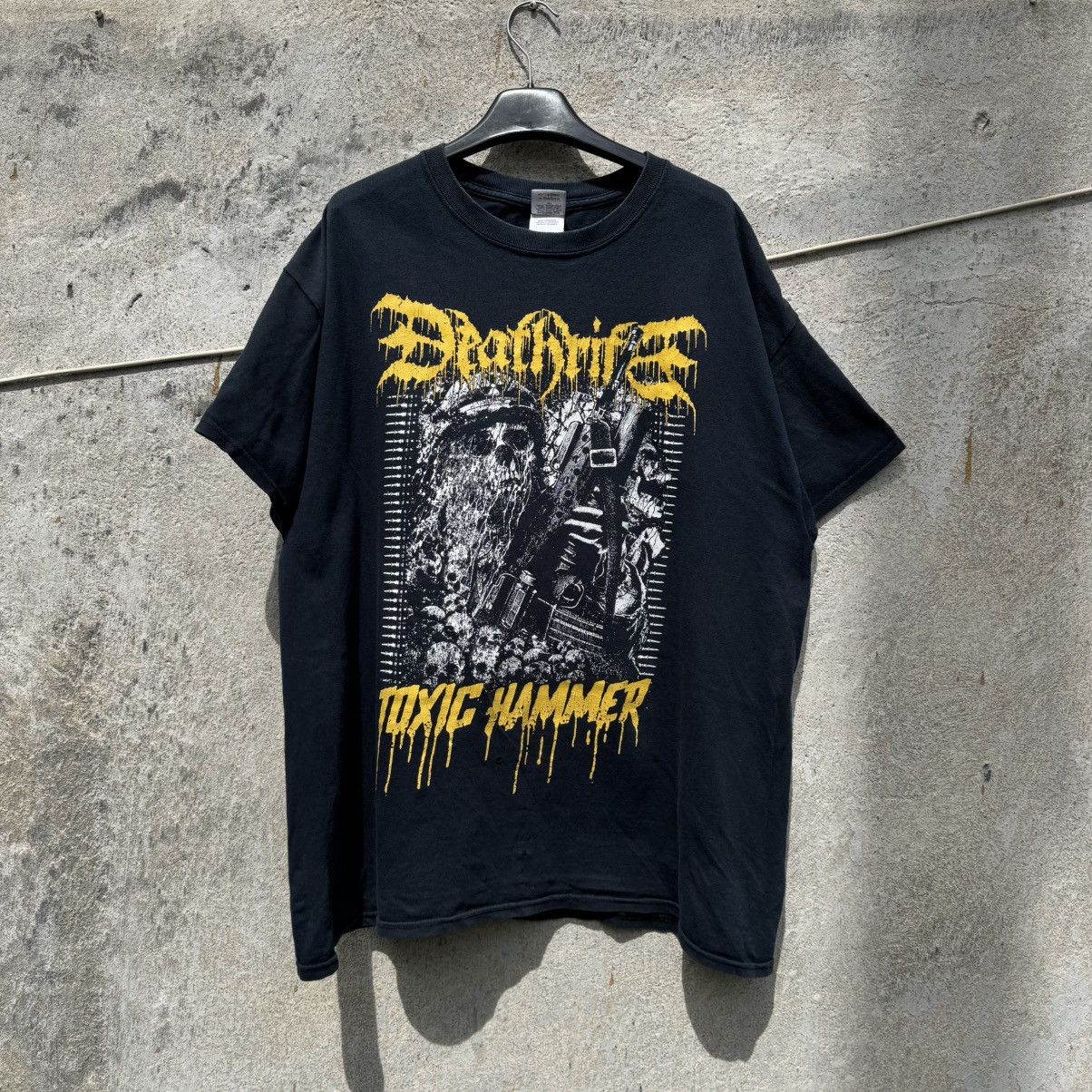 Band Tees Vintage Deathrite Toxic Hammer Thrashed Tee Black Metal Band Size US XL / EU 56 / 4 - 7 Thumbnail