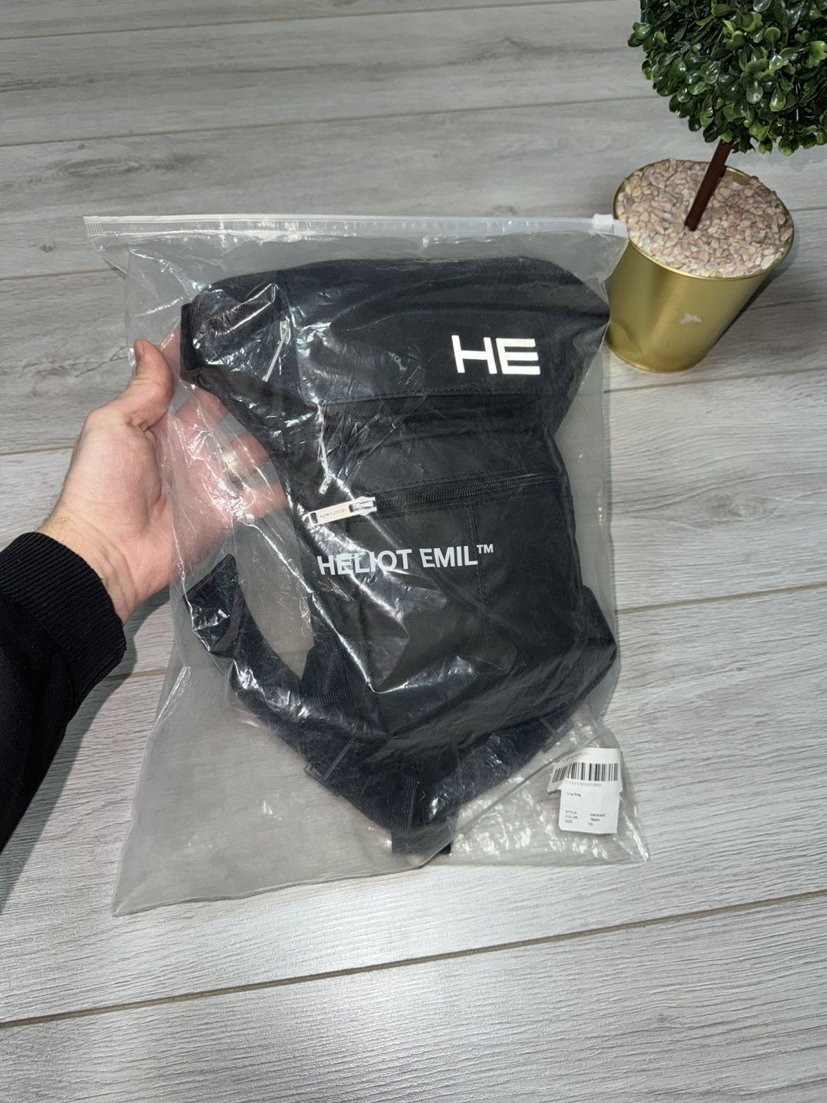 Heliot Emil HE Hemil Eliot archive brand NEW leg nag zip Size ONE SIZE - 4 Thumbnail