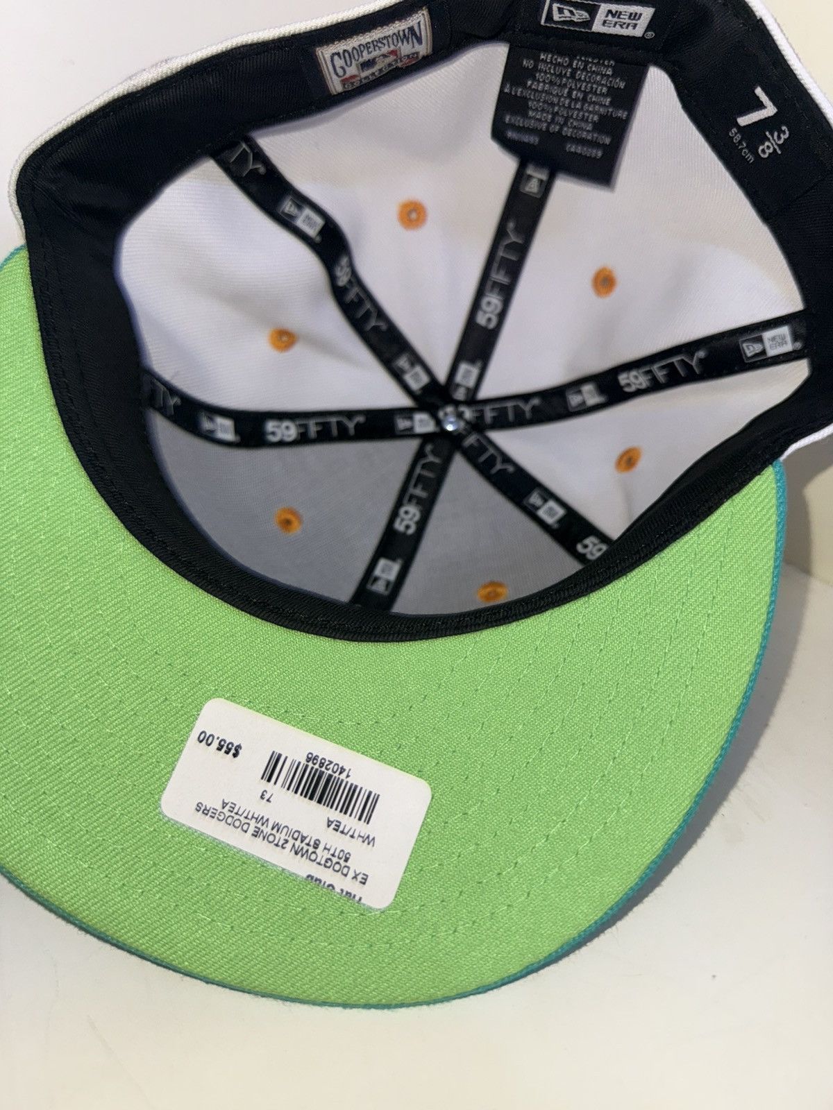 New Era LA Dodgers 50th Anniversary FITTED (Dogtown) 7 3/8 Hat Club Size ONE SIZE - 5 Thumbnail