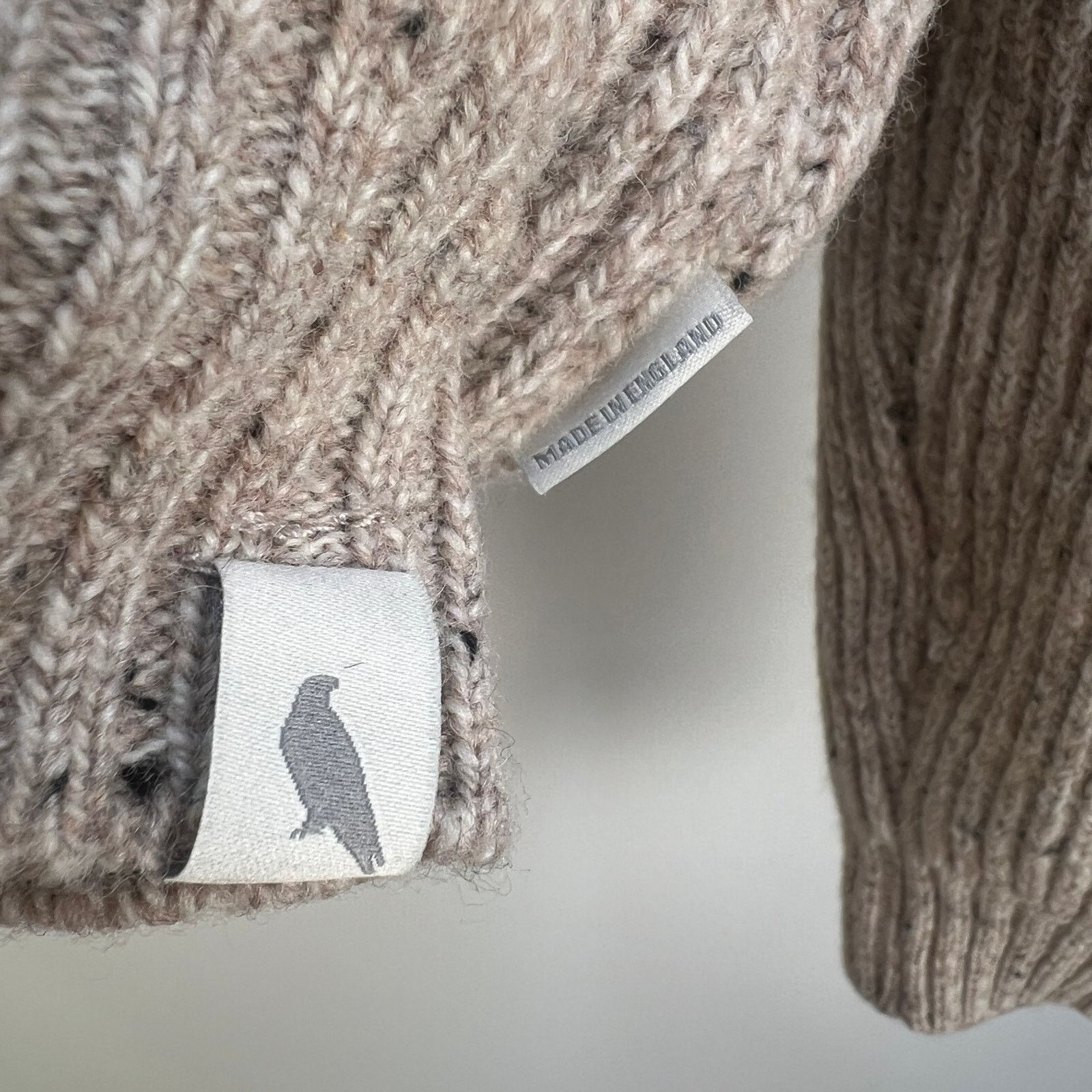 Peregrine Peregrine Bexley Quarter Zip Jumper Ribbed Sweater Size US L / EU 52-54 / 3 - 7 Thumbnail