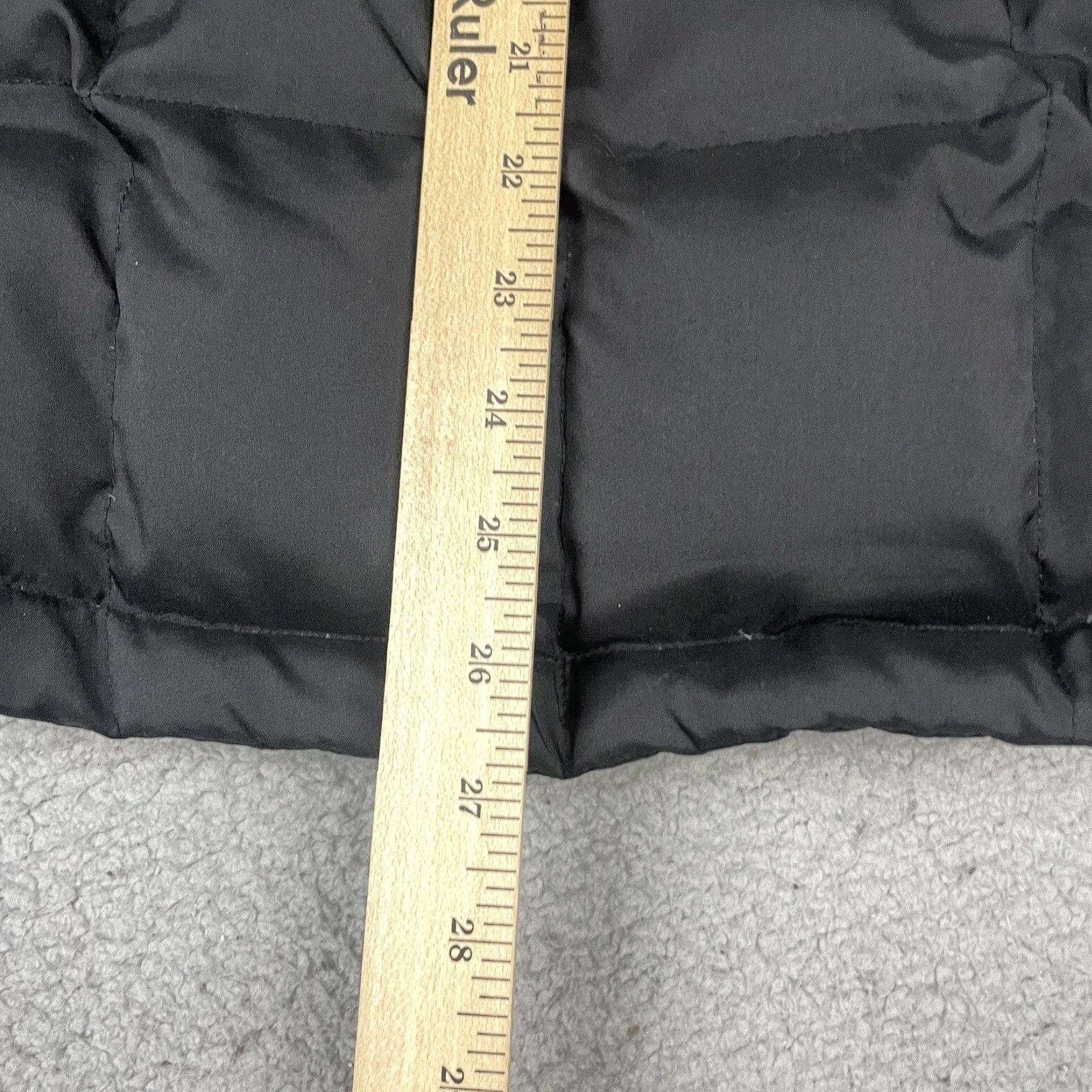 Gap GAP Puffer Jacket Womens M Black Full Zip Pockets Mock Neck Down Filled 100% Polyester 100% Polyester Inner Lining Jacket Style Puffer Womens Size M / US 6-8 / IT 42-44 - 6 Thumbnail