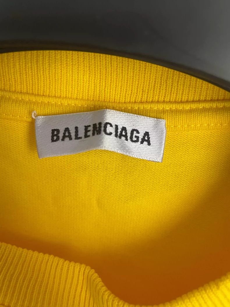Balenciaga Balenciaga Lemon yellow short sleeve 2501-Nextarrow Size US S / EU 44-46 / 1 - 2 Thumbnail