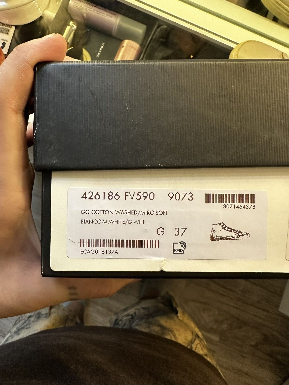 Gucci Gucci GG Canvas Aged Sneakers Size US 7 / IT 37 - 3 Thumbnail