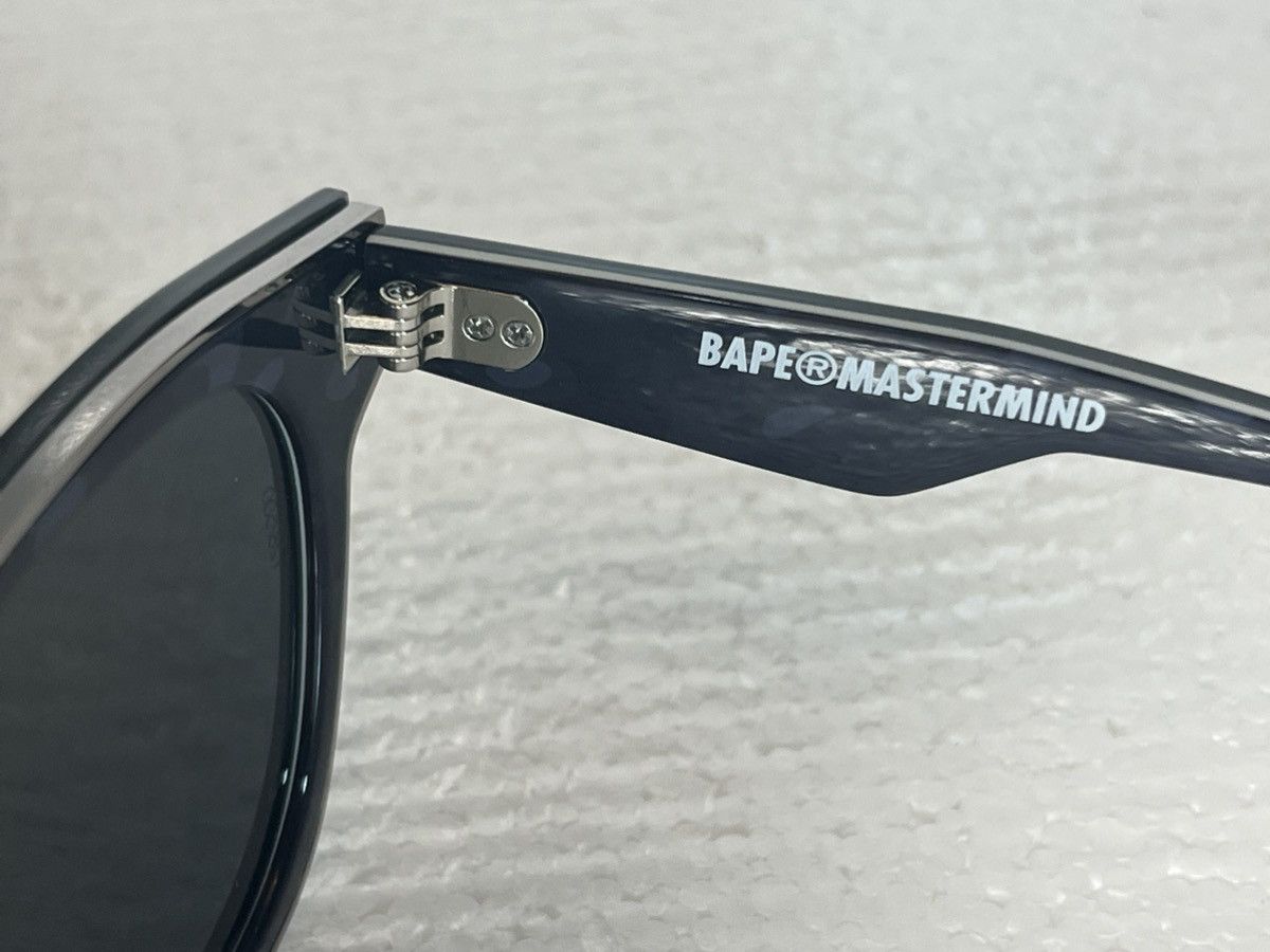 Bape × Mastermind Japan Bape X Mastermind Japan Sunglasses Black BMJ003 Volume 2.0 Size ONE SIZE - 10 Thumbnail