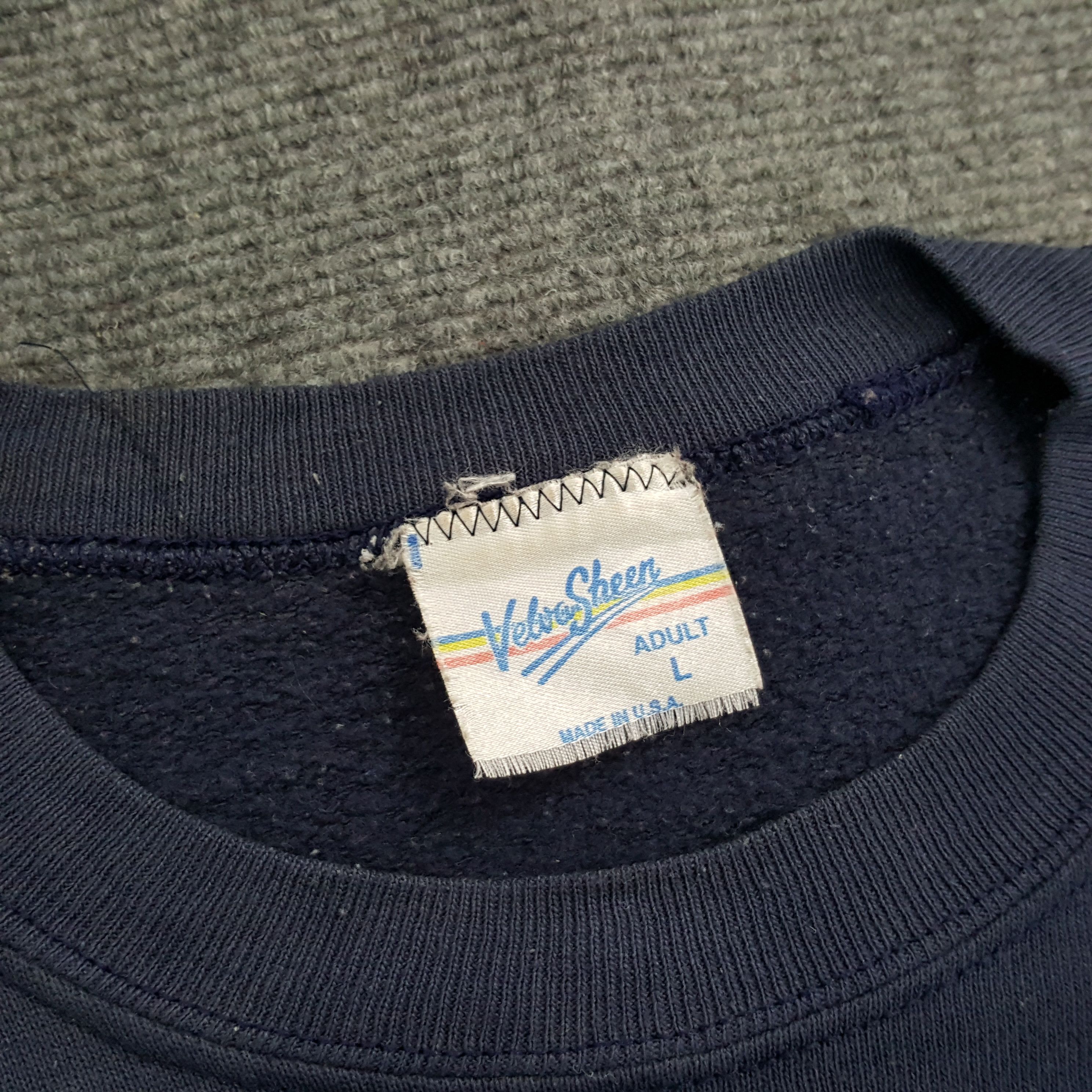 Disney × Velva Sheen × Vintage Vintage 90's Mickey Mouse Disney by Velva Sheen Sweatshirt Size US L / EU 52-54 / 3 - 9 Thumbnail